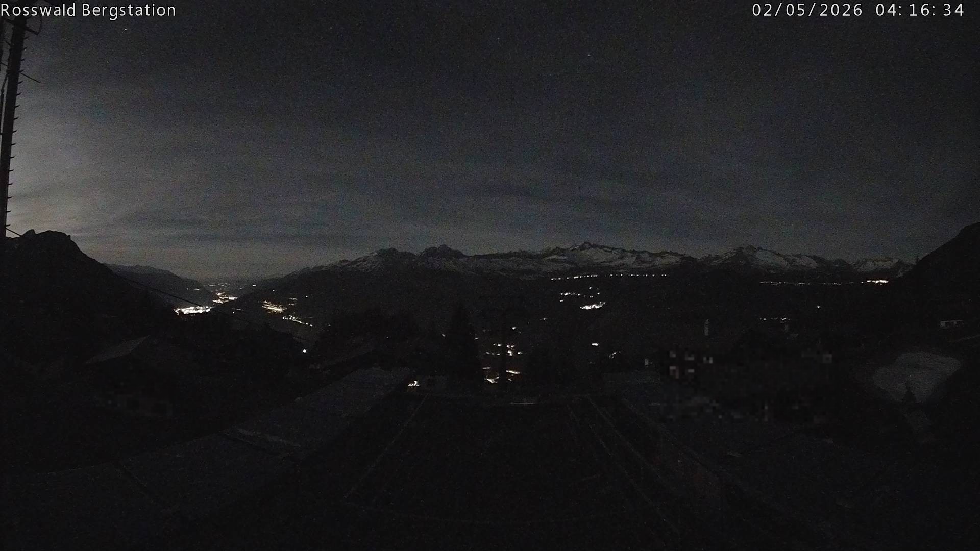 Archiv Foto Webcam Rosswald - Bergstation