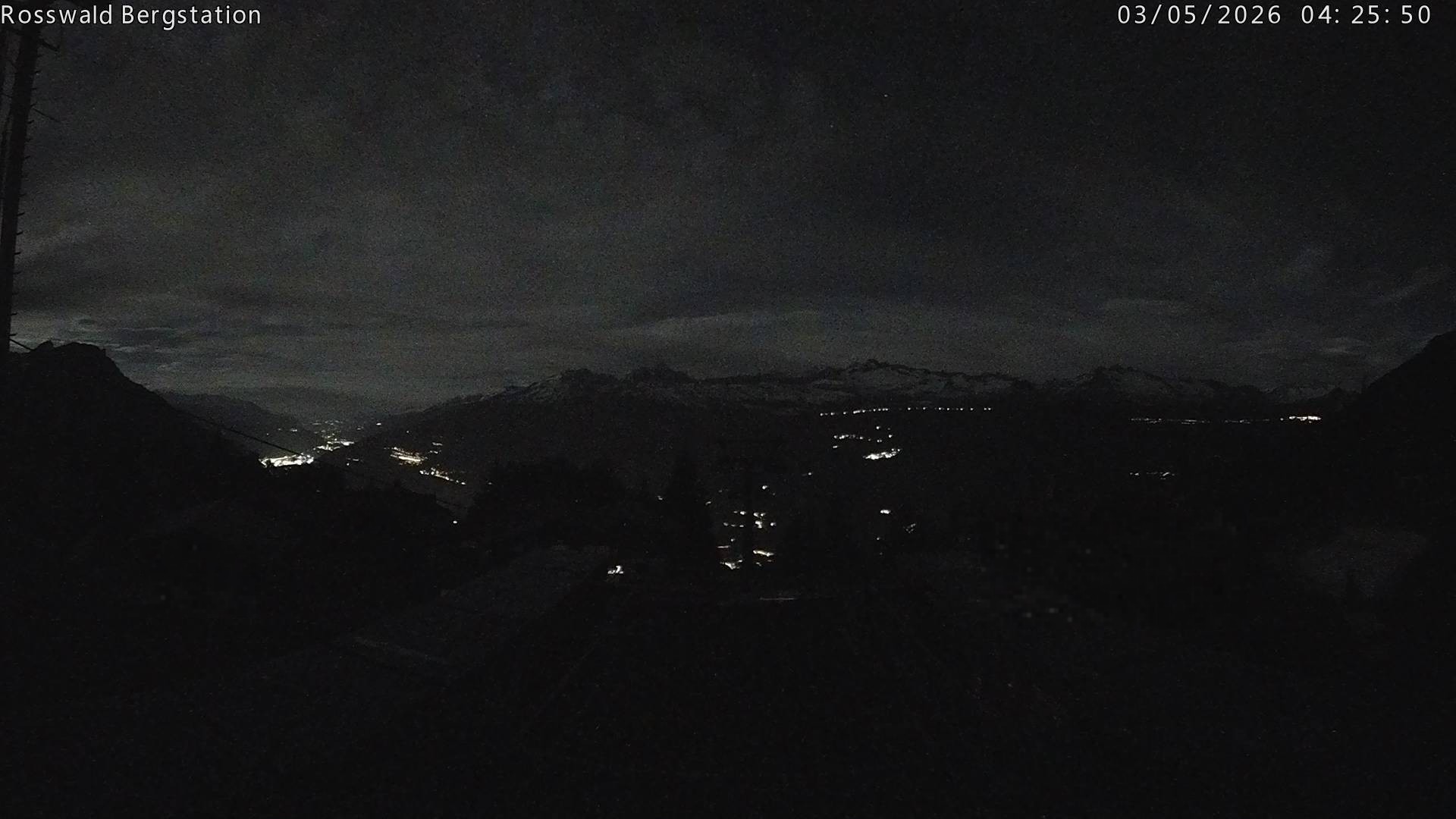 Archiv Foto Webcam Rosswald - Bergstation