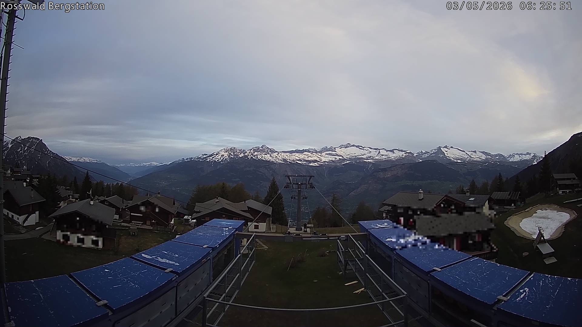 Archiv Foto Webcam Rosswald - Bergstation