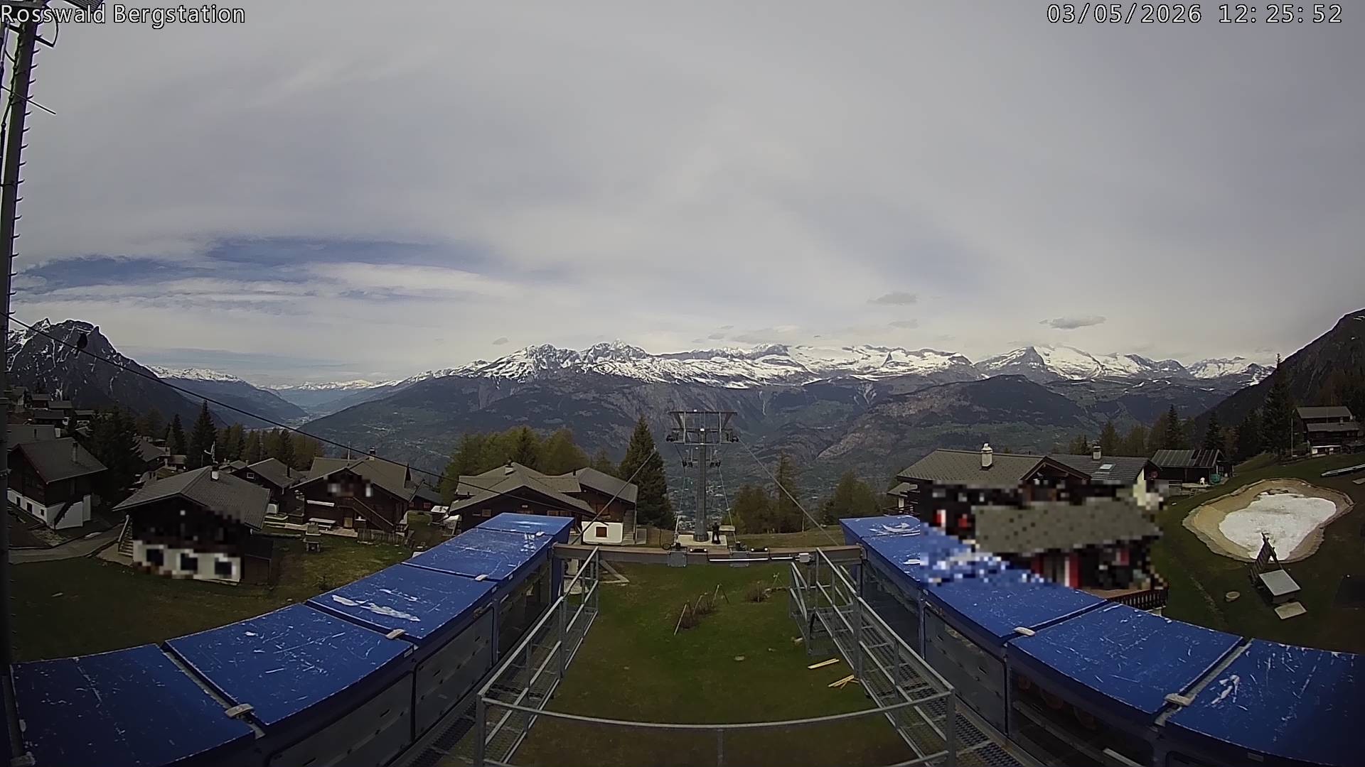 Archiv Foto Webcam Rosswald - Bergstation