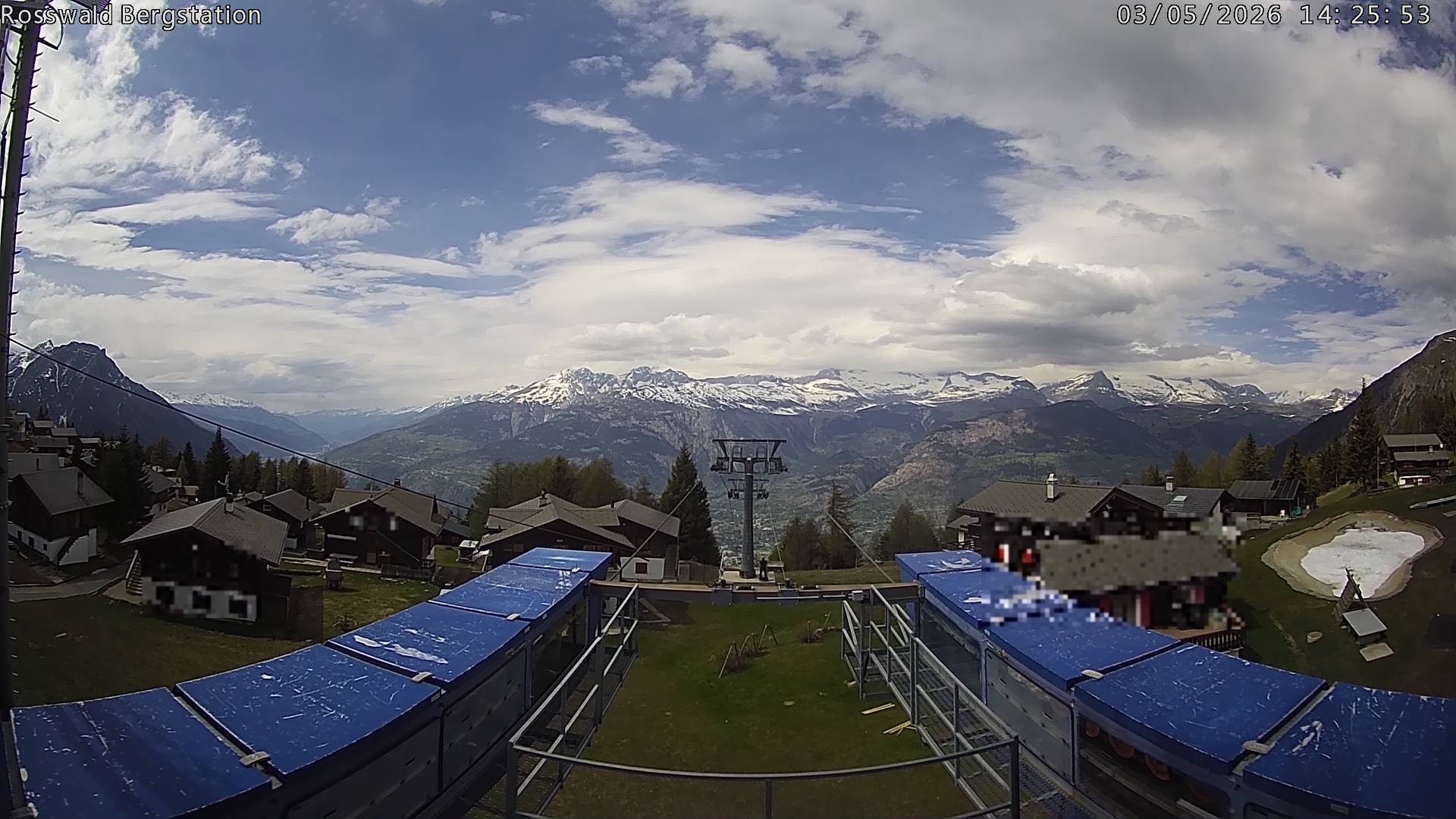 Archiv Foto Webcam Rosswald - Bergstation