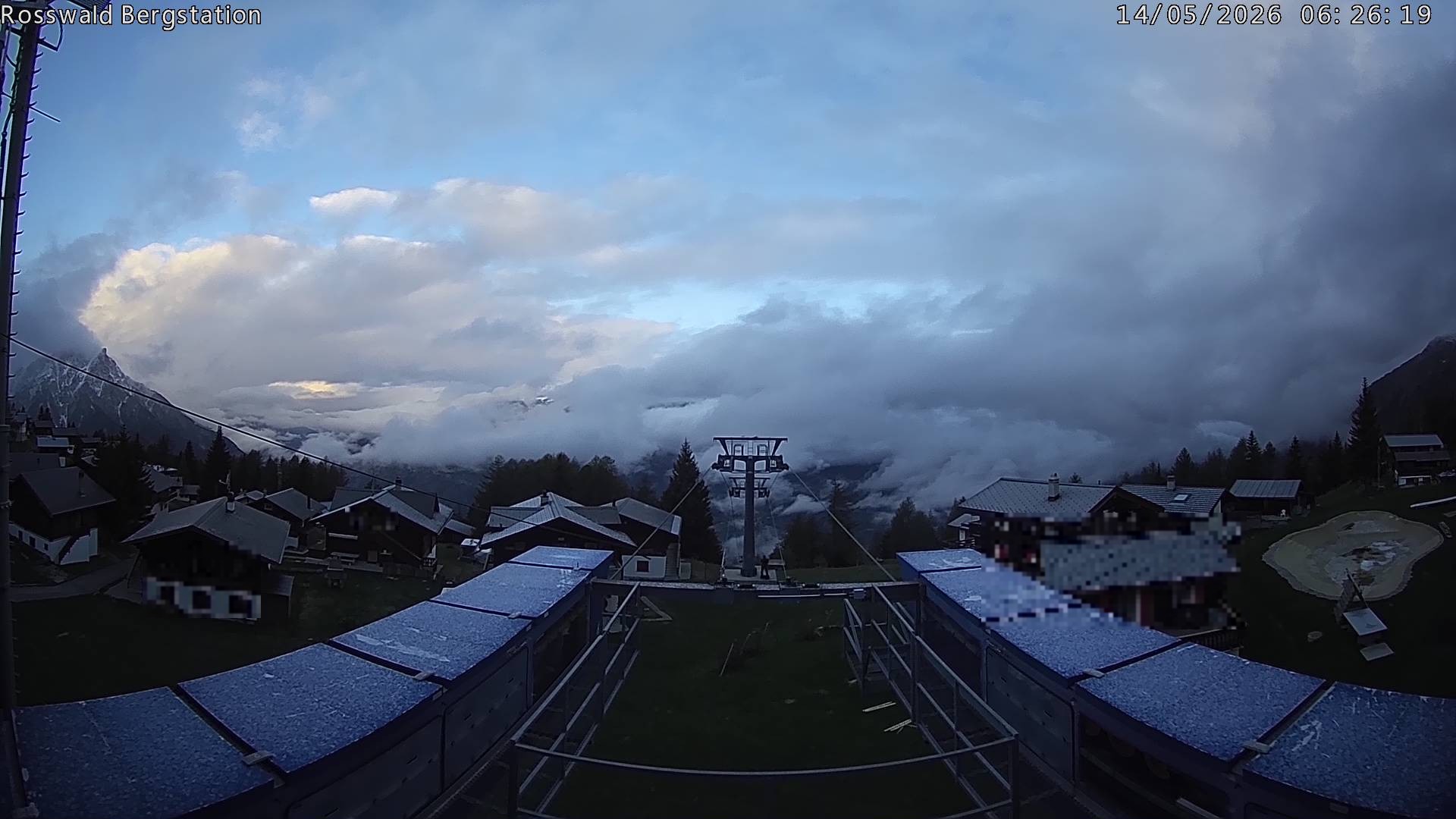 Archiv Foto Webcam Rosswald - Bergstation