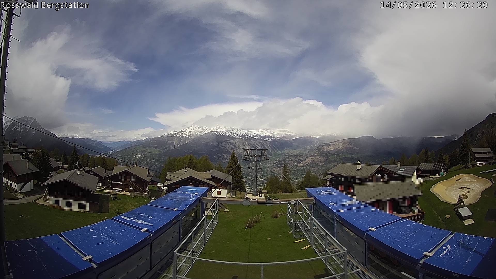 Archiv Foto Webcam Rosswald - Bergstation