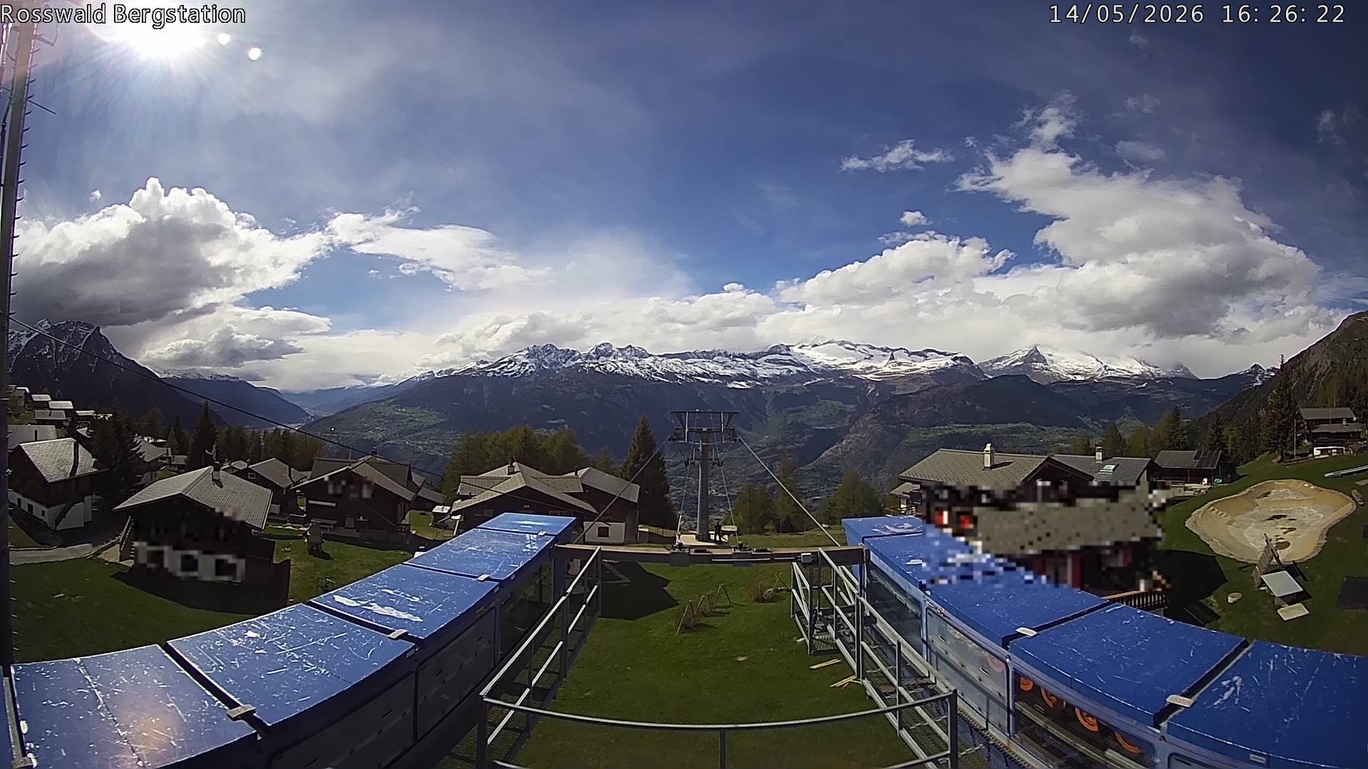 Archiv Foto Webcam Rosswald - Bergstation