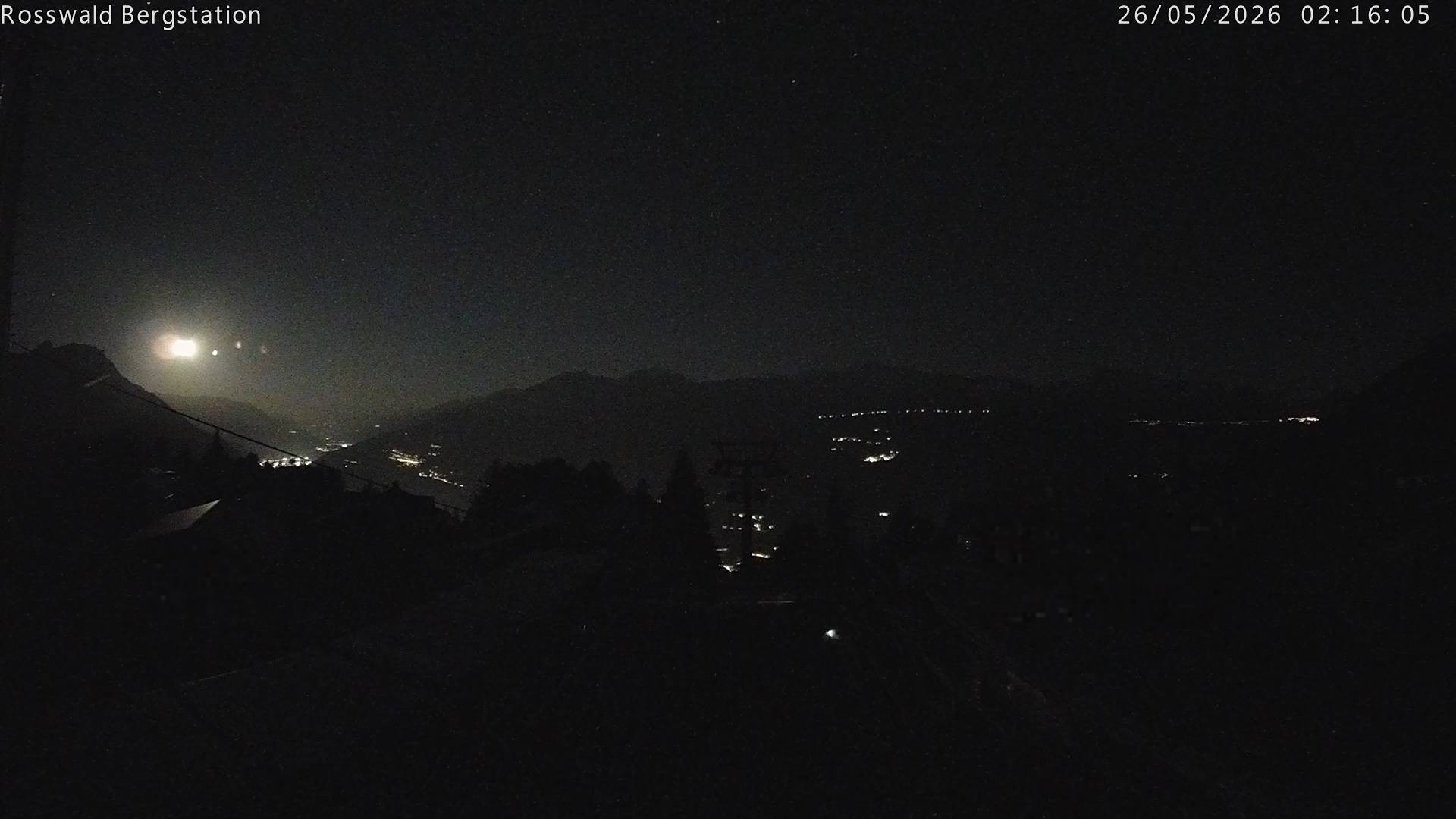 Archiv Foto Webcam Rosswald - Bergstation