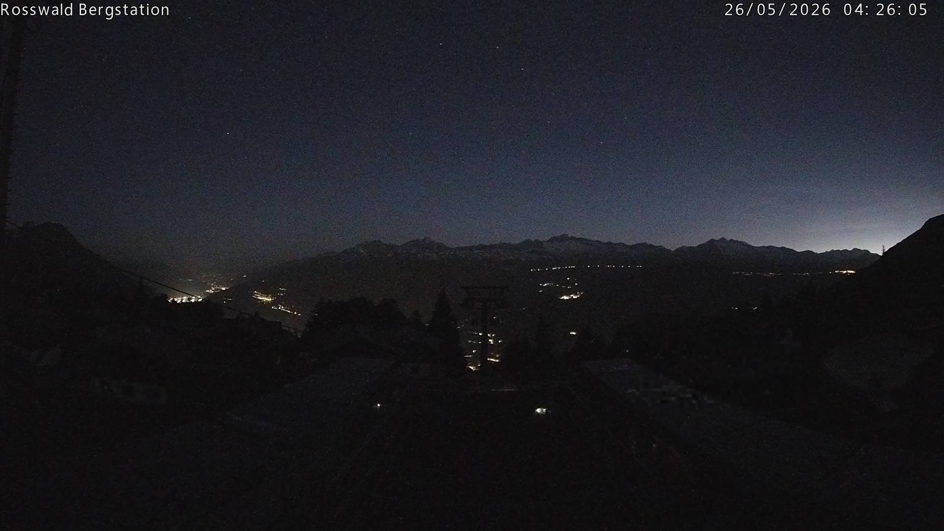 Archiv Foto Webcam Rosswald - Bergstation