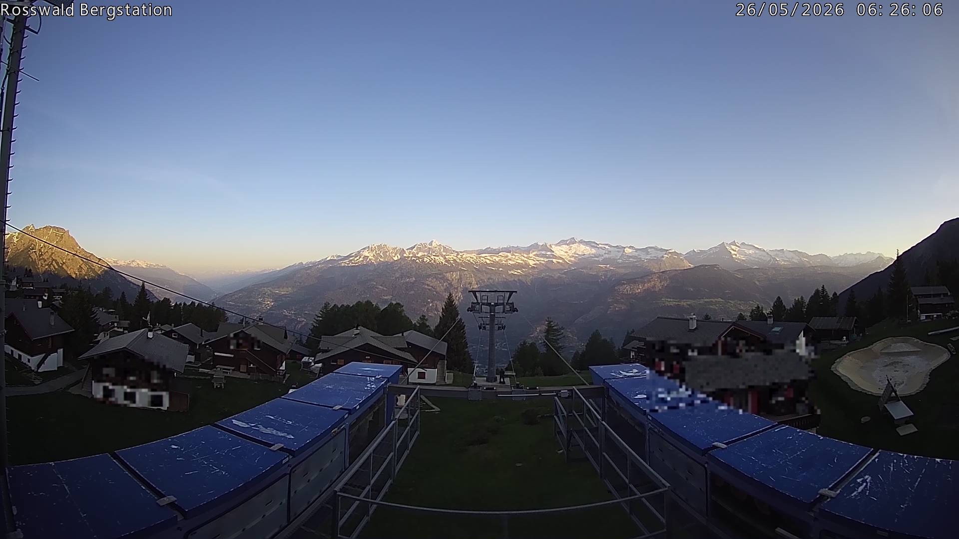 Archiv Foto Webcam Rosswald - Bergstation