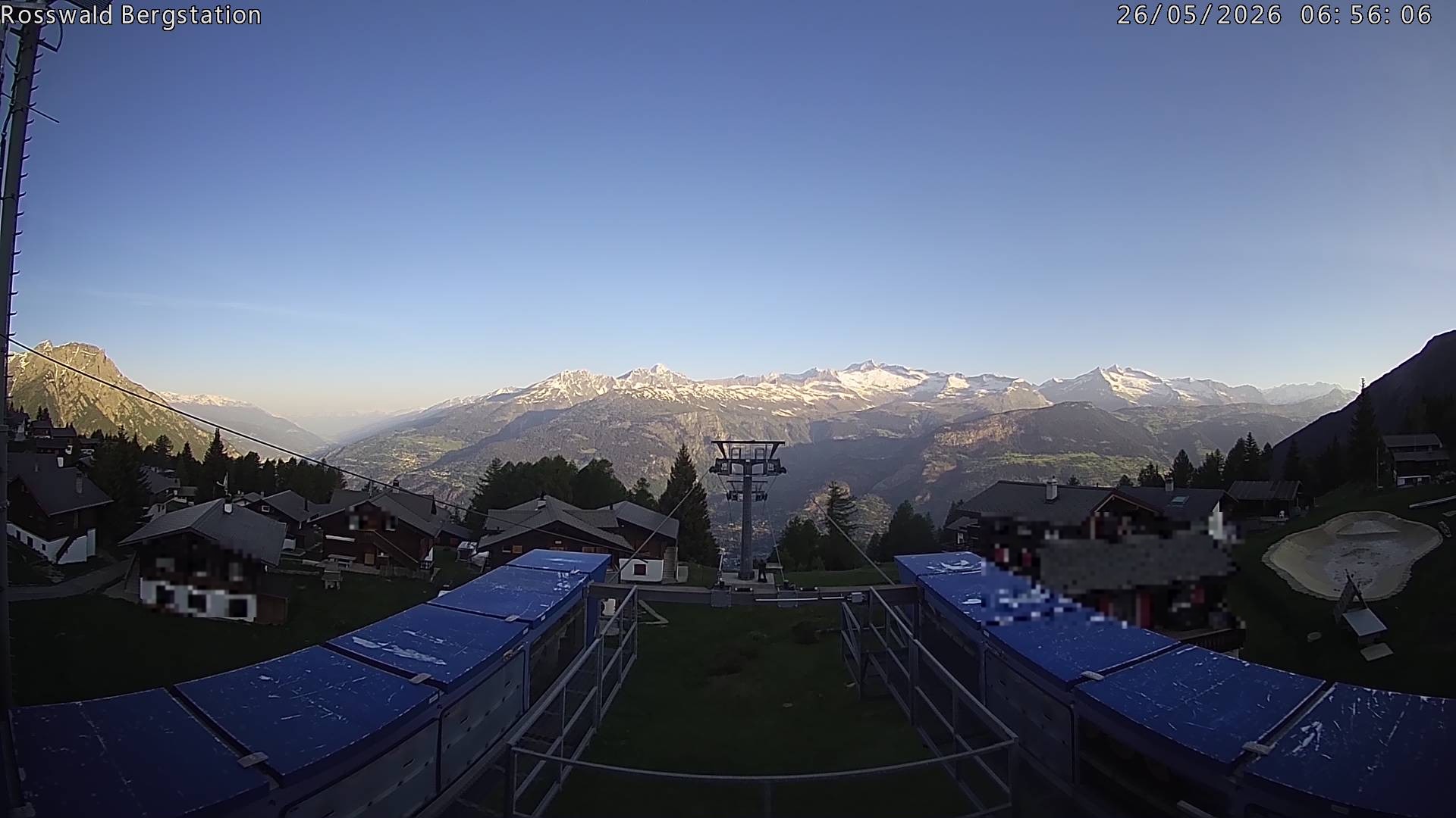 Archiv Foto Webcam Rosswald - Bergstation