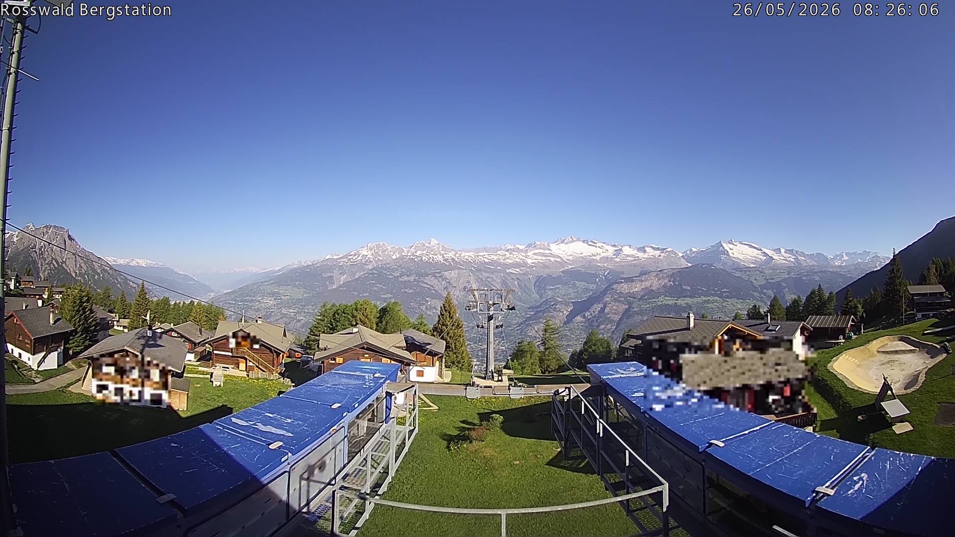 Archiv Foto Webcam Rosswald - Bergstation