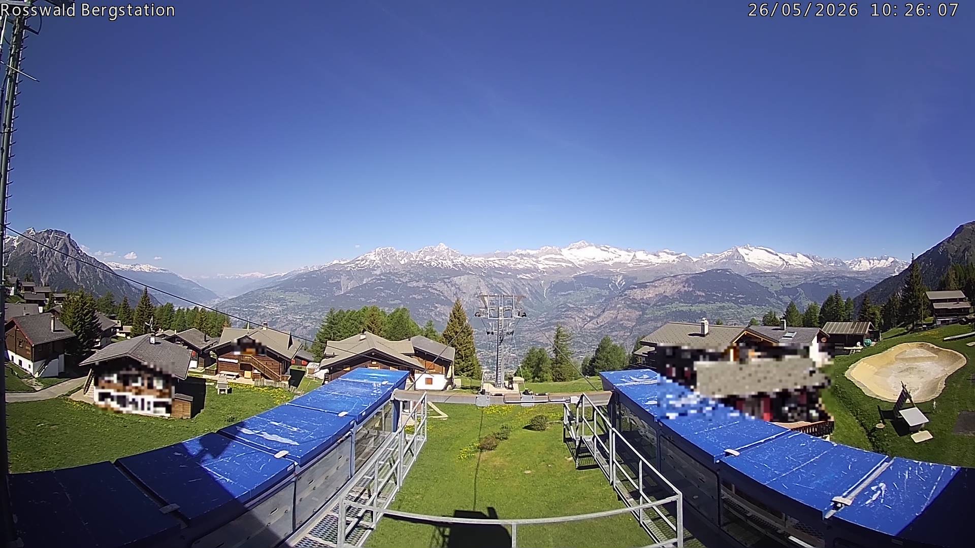 Archiv Foto Webcam Rosswald - Bergstation