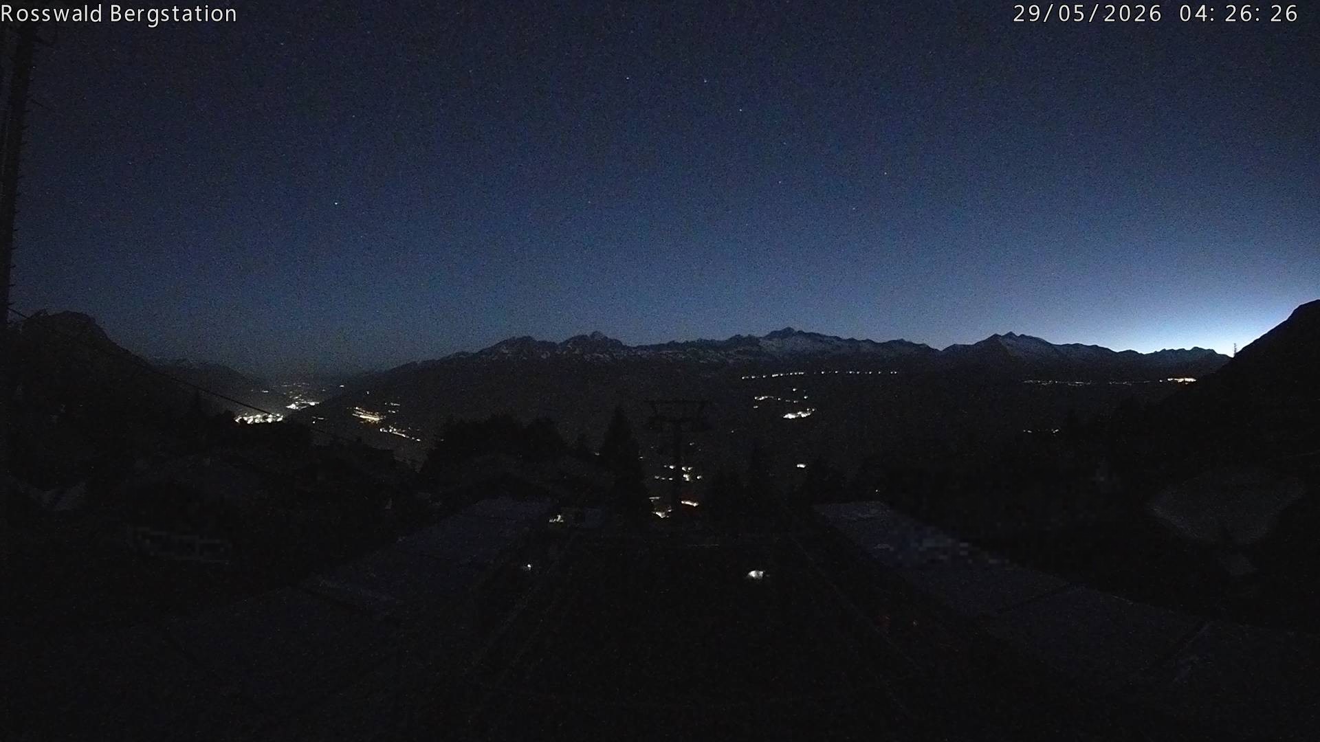 Archived image Webcam Rosswald - top station