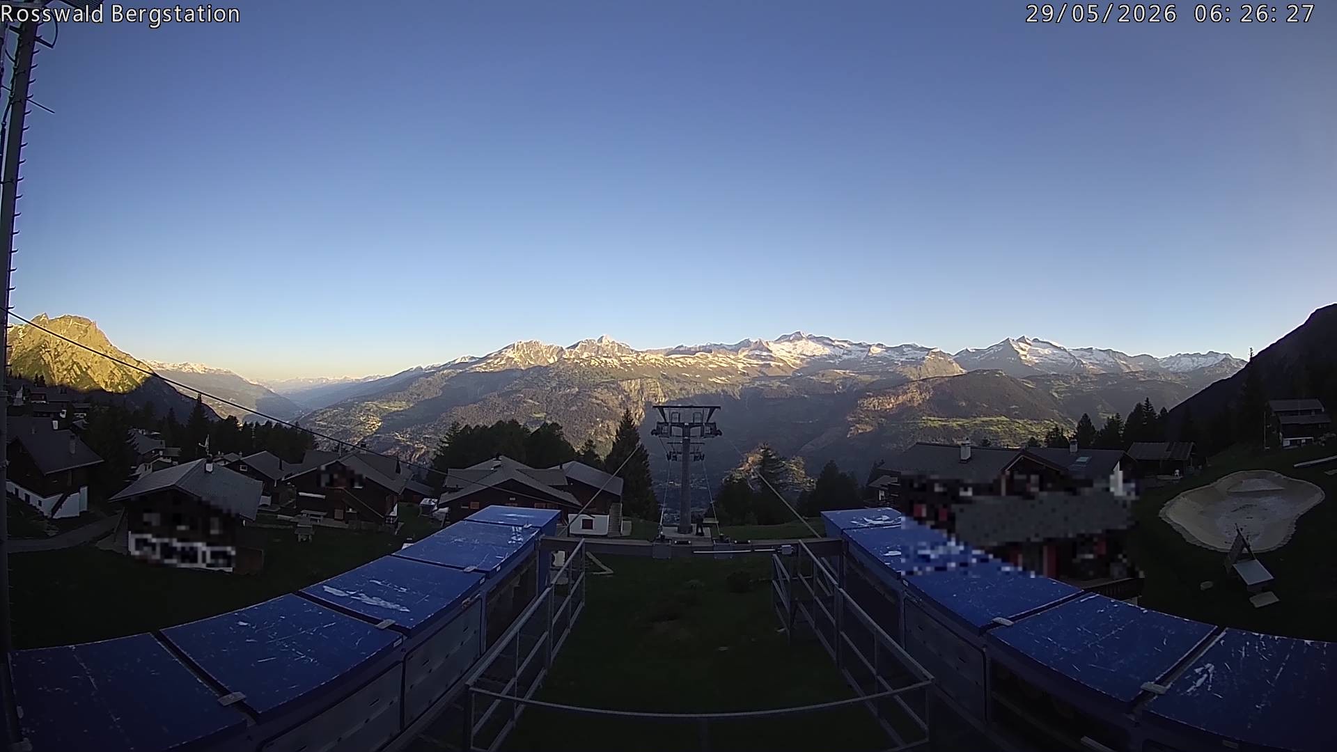 Archived image Webcam Rosswald - top station