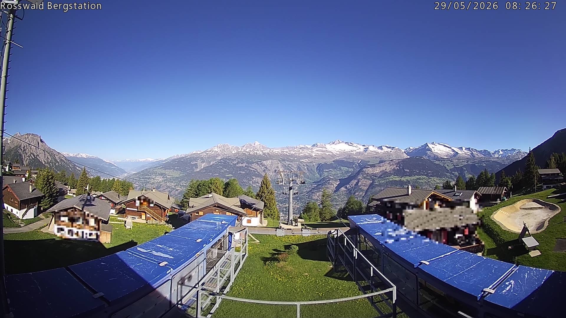Archived image Webcam Rosswald - top station