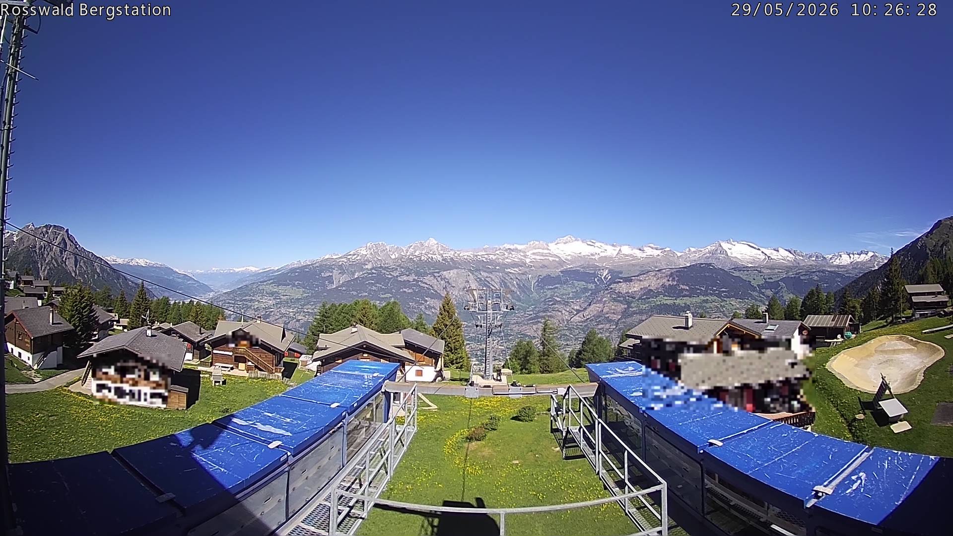 Archived image Webcam Rosswald - top station