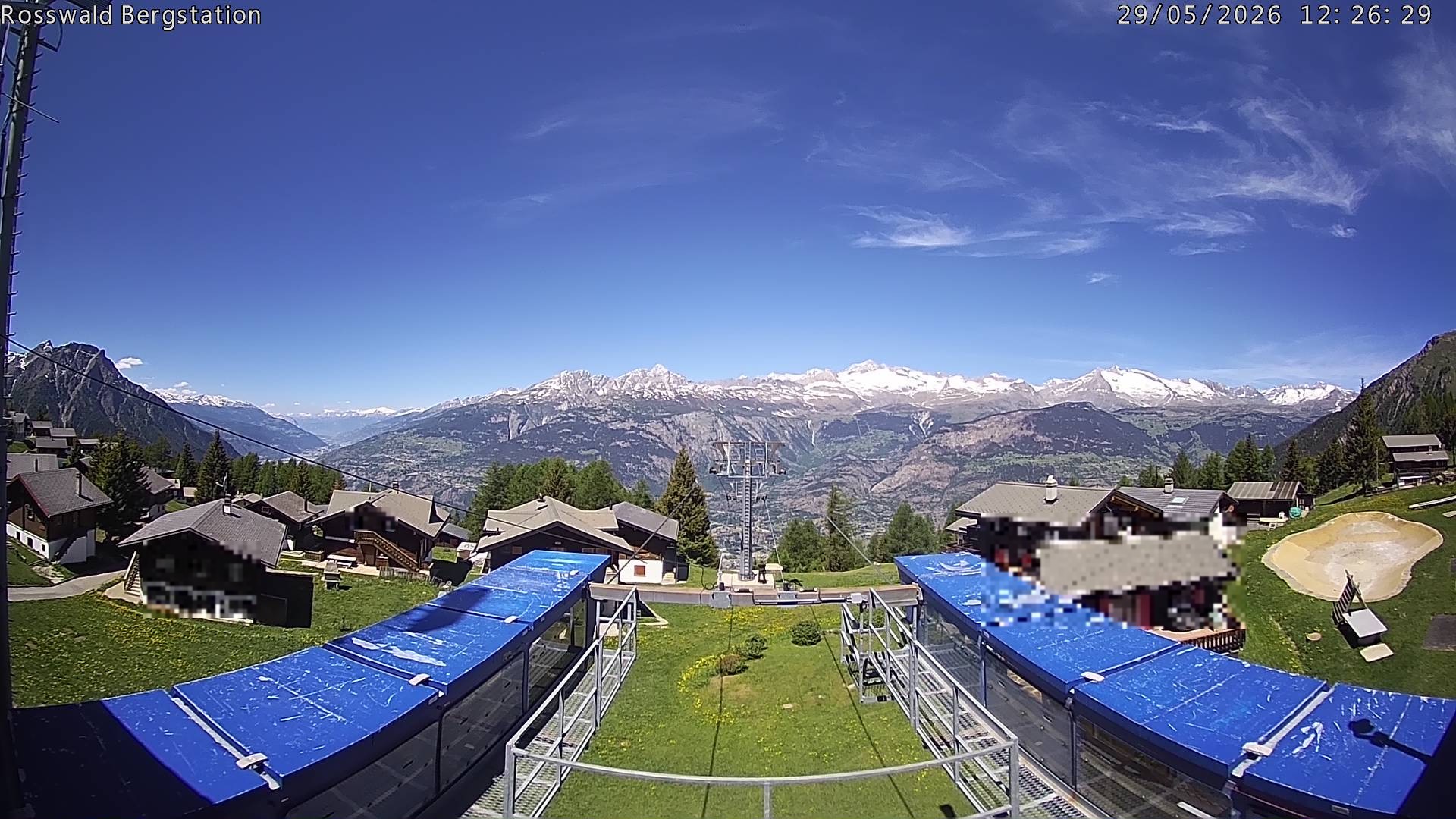 Archived image Webcam Rosswald - top station
