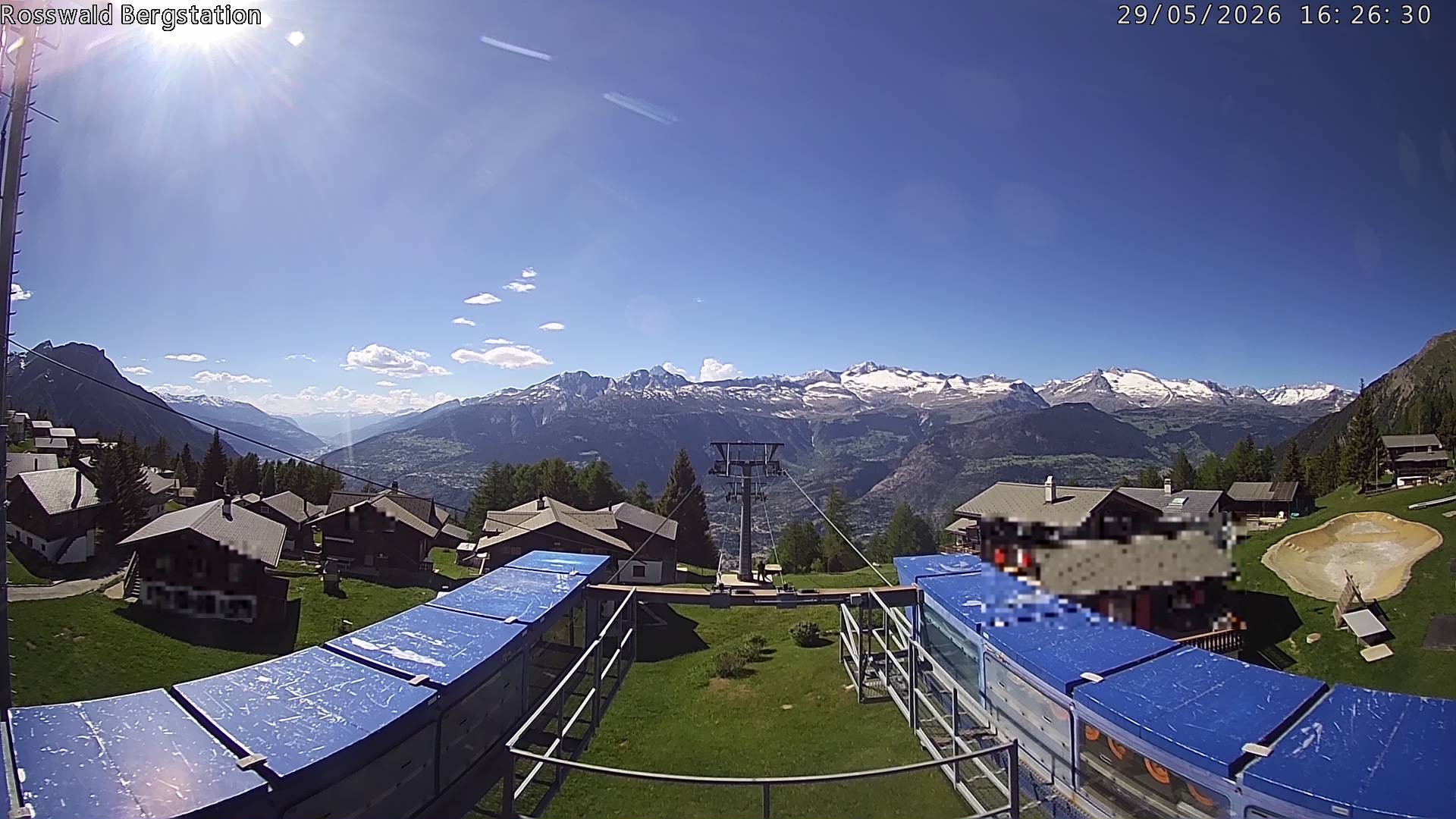 Archived image Webcam Rosswald - top station