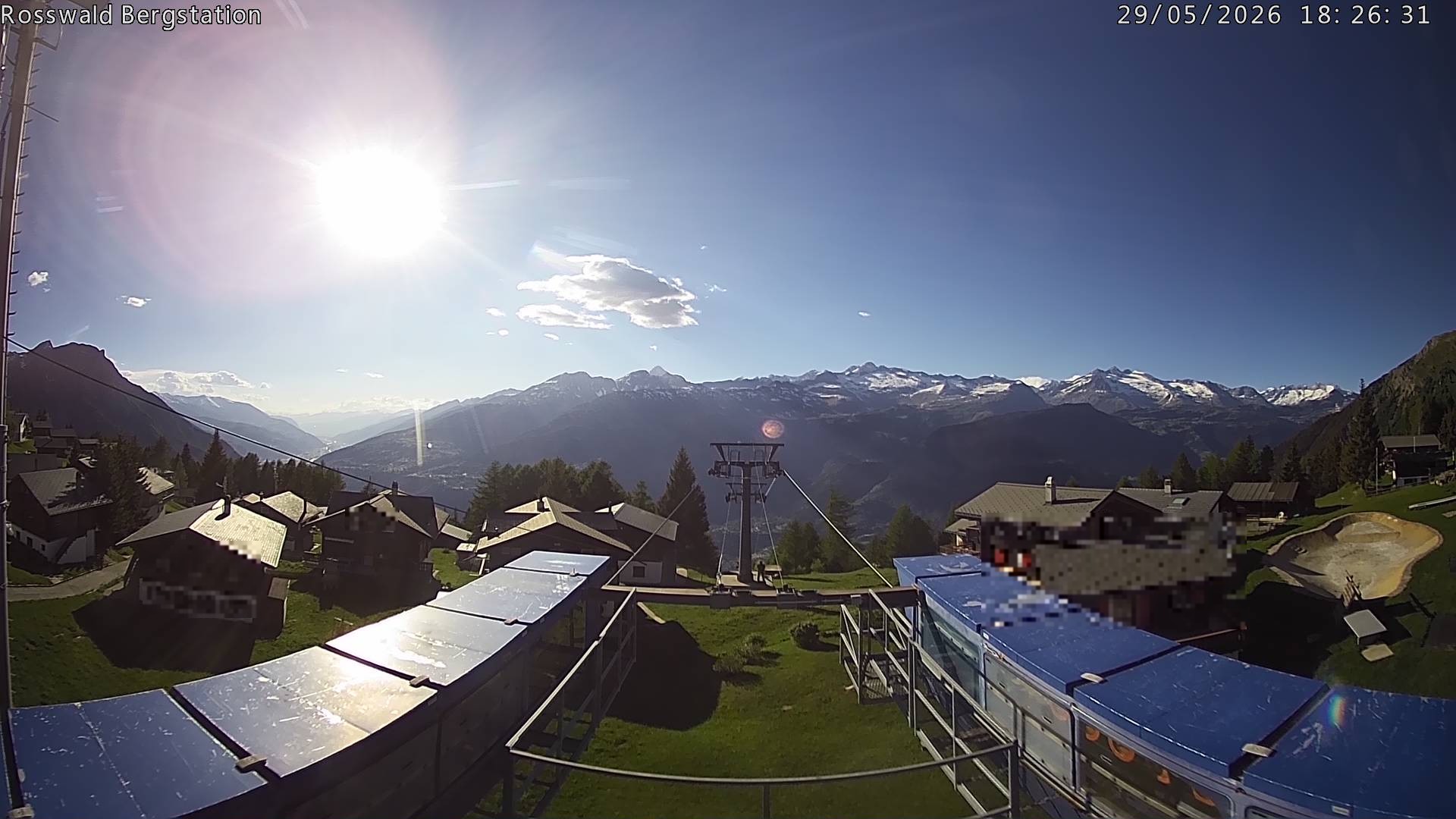 Archived image Webcam Rosswald - top station