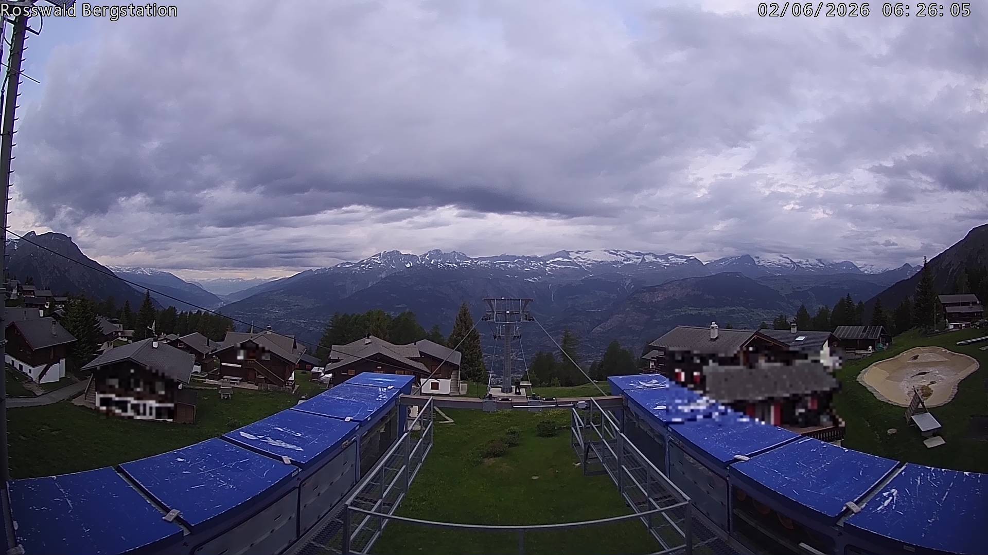 Archiv Foto Webcam Rosswald - Bergstation