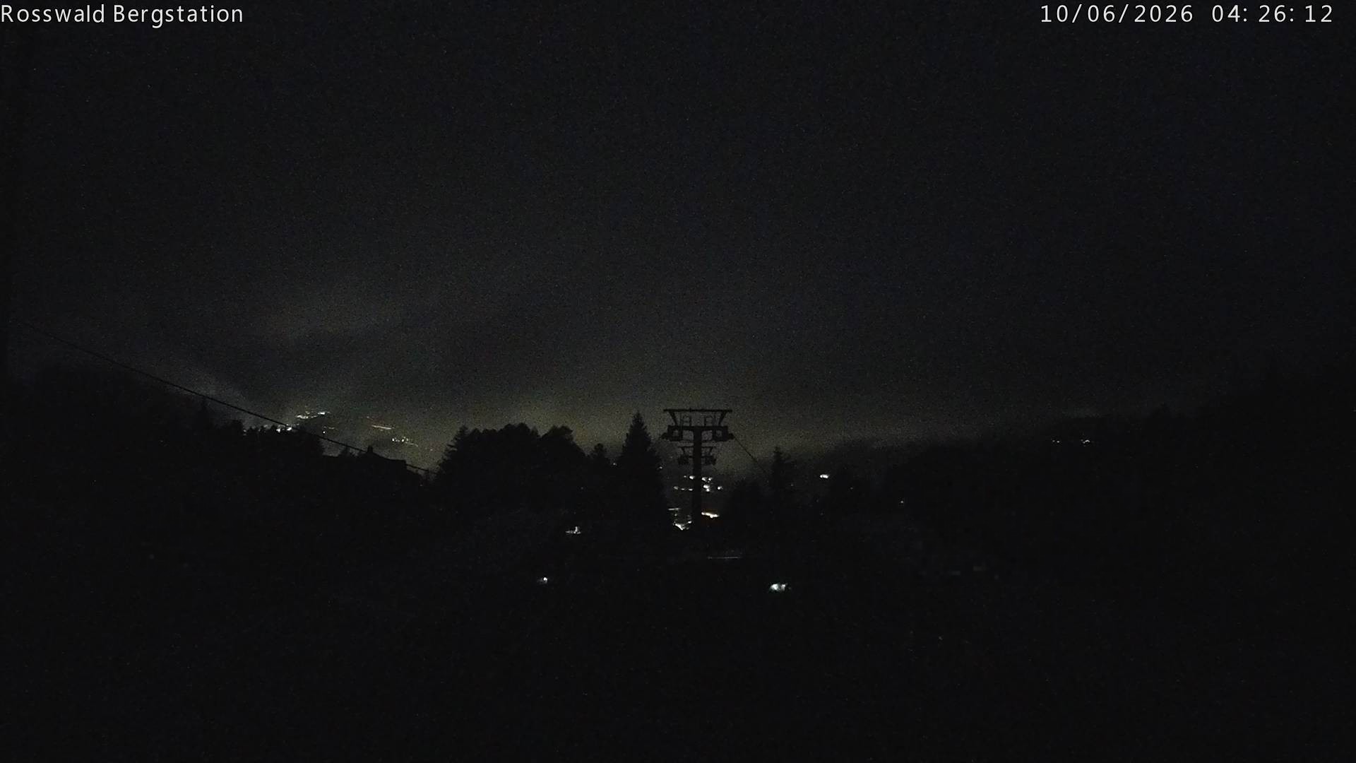 Archived image Webcam Rosswald - top station