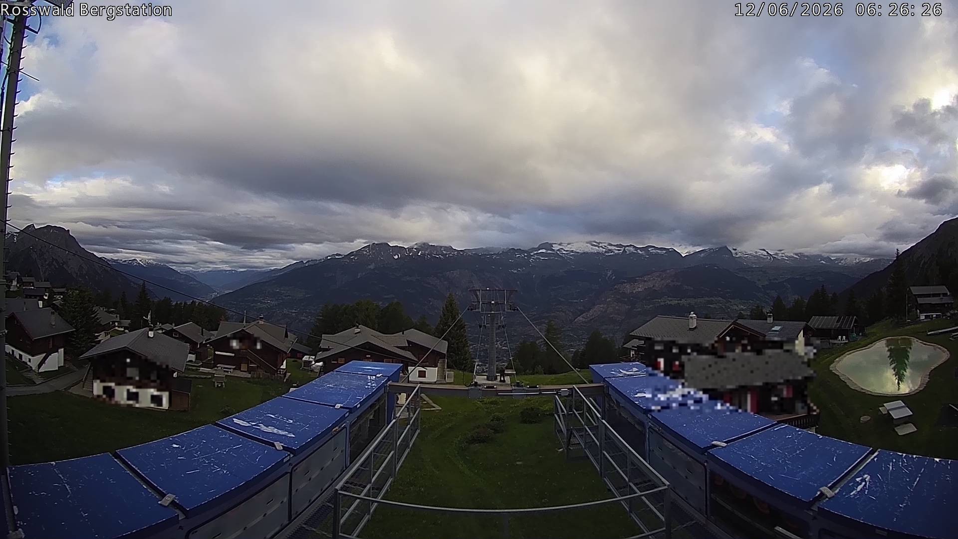 Archived image Webcam Rosswald - top station