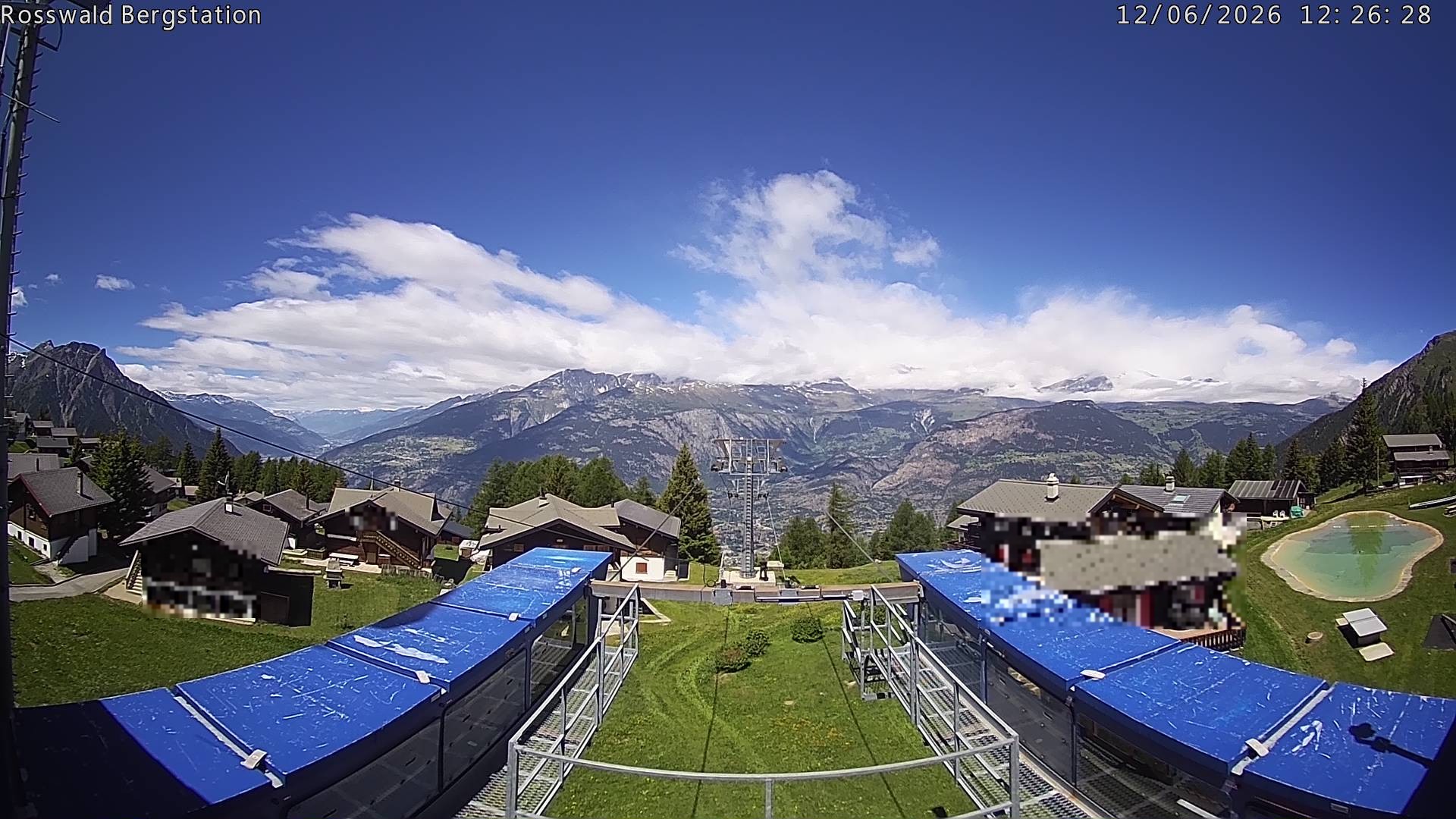 Archived image Webcam Rosswald - top station