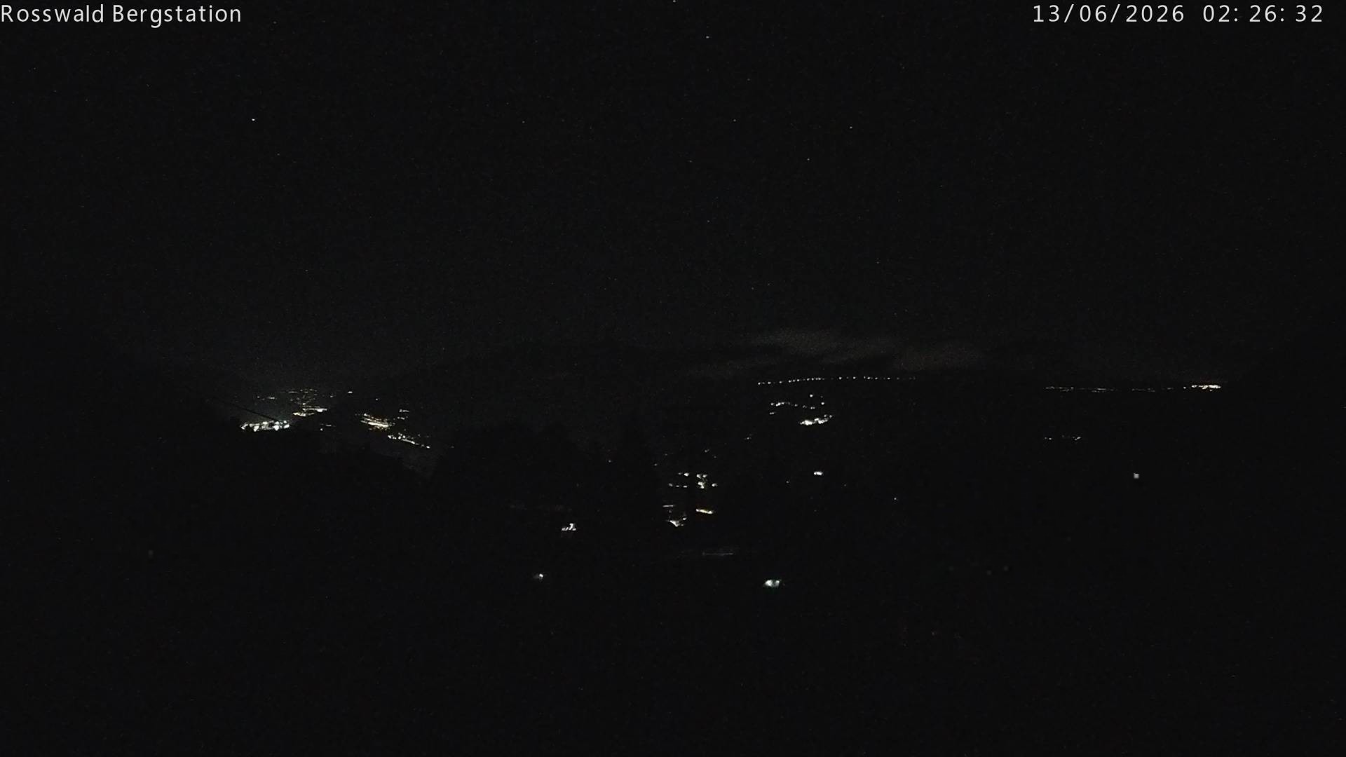 Archiv Foto Webcam Rosswald - Bergstation