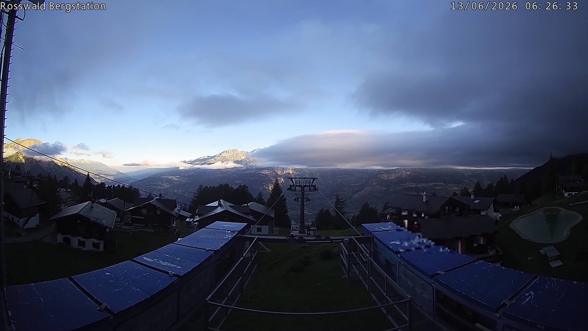 Archiv Foto Webcam Rosswald - Bergstation