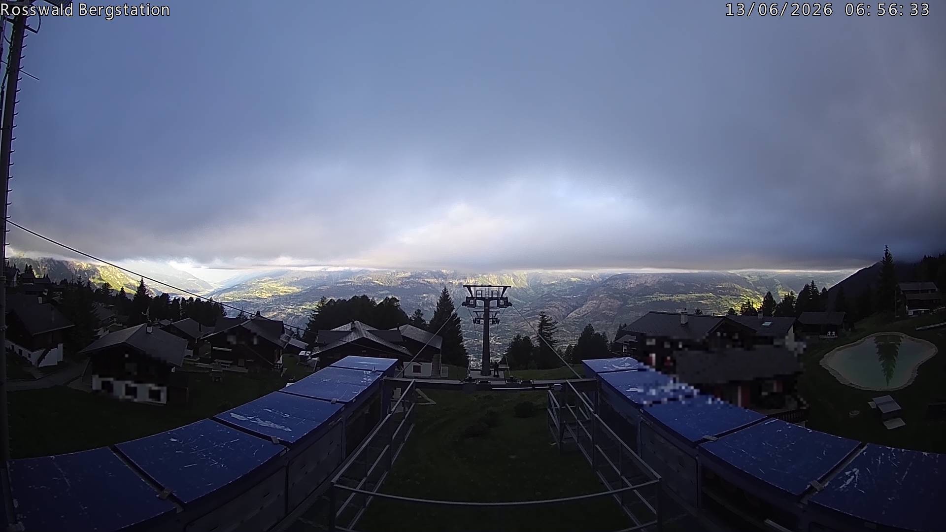 Archiv Foto Webcam Rosswald - Bergstation