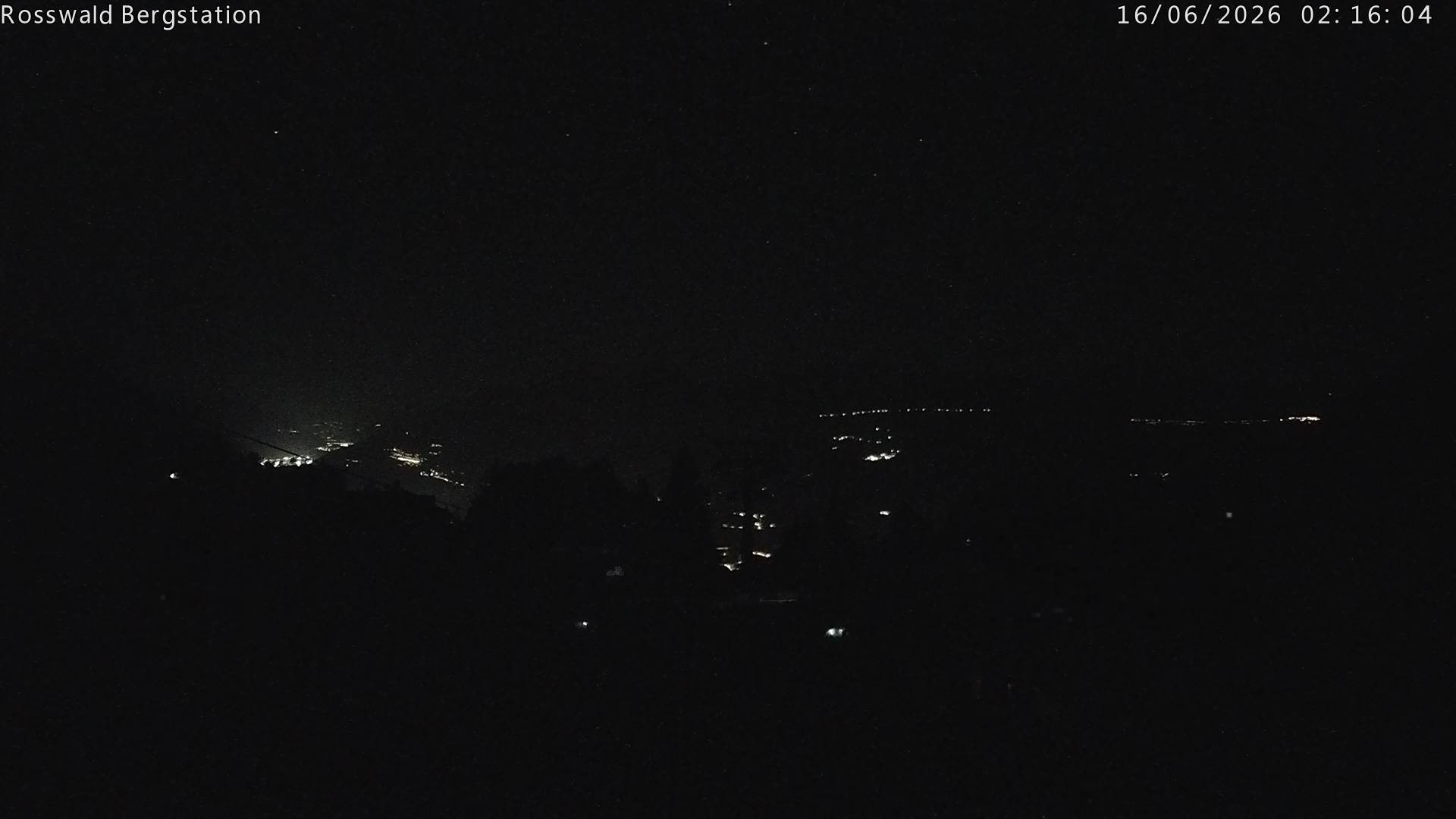Archiv Foto Webcam Rosswald - Bergstation
