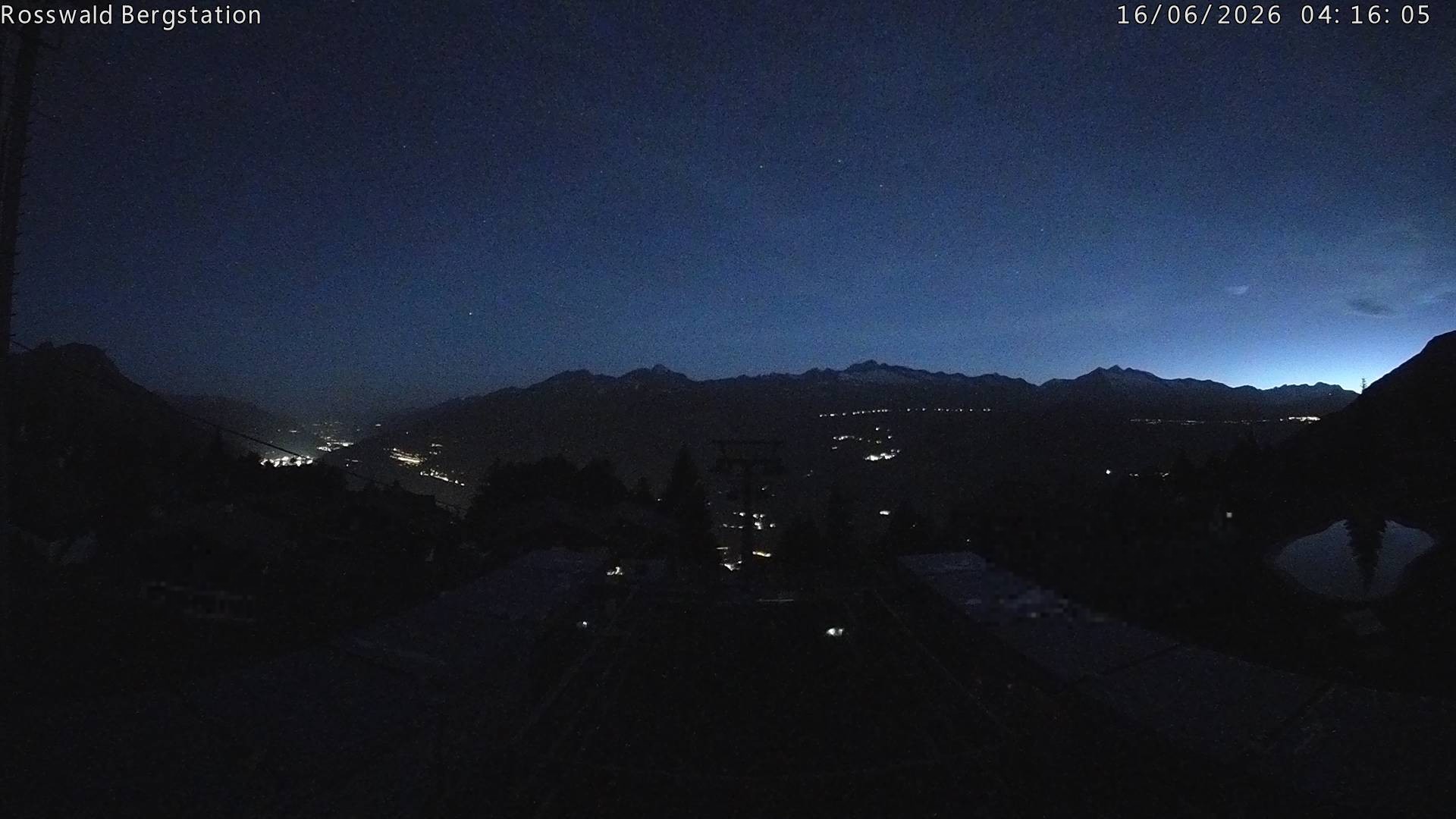Archiv Foto Webcam Rosswald - Bergstation