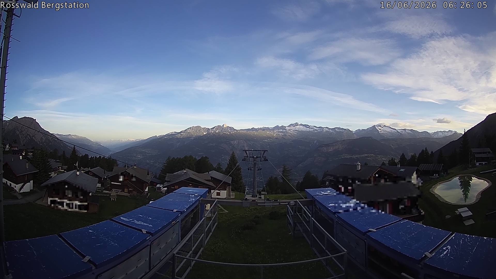 Archiv Foto Webcam Rosswald - Bergstation