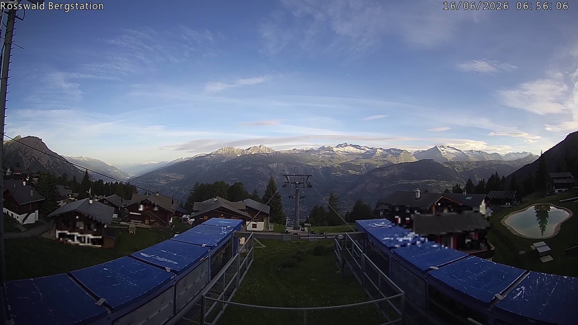 Archiv Foto Webcam Rosswald - Bergstation