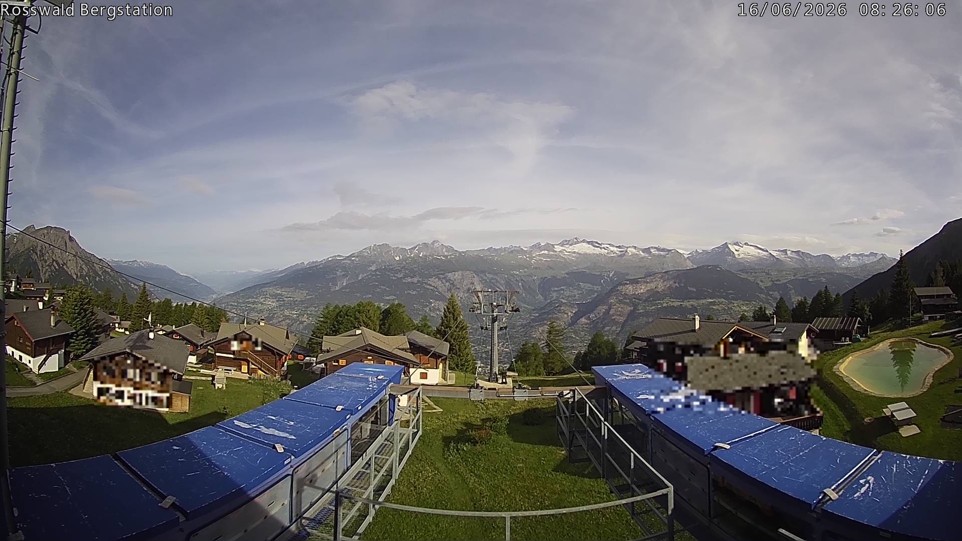 Archiv Foto Webcam Rosswald - Bergstation
