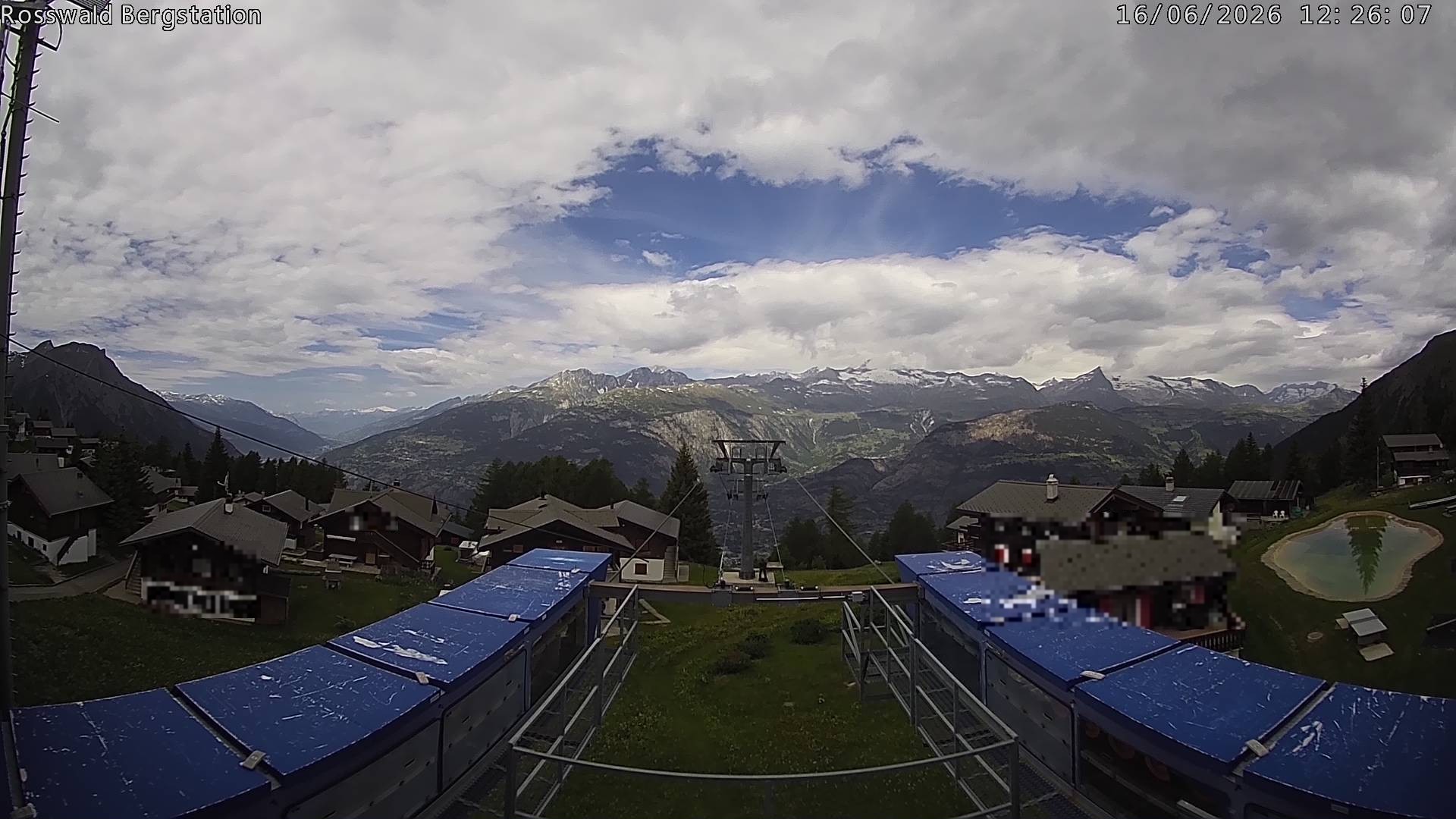 Archiv Foto Webcam Rosswald - Bergstation