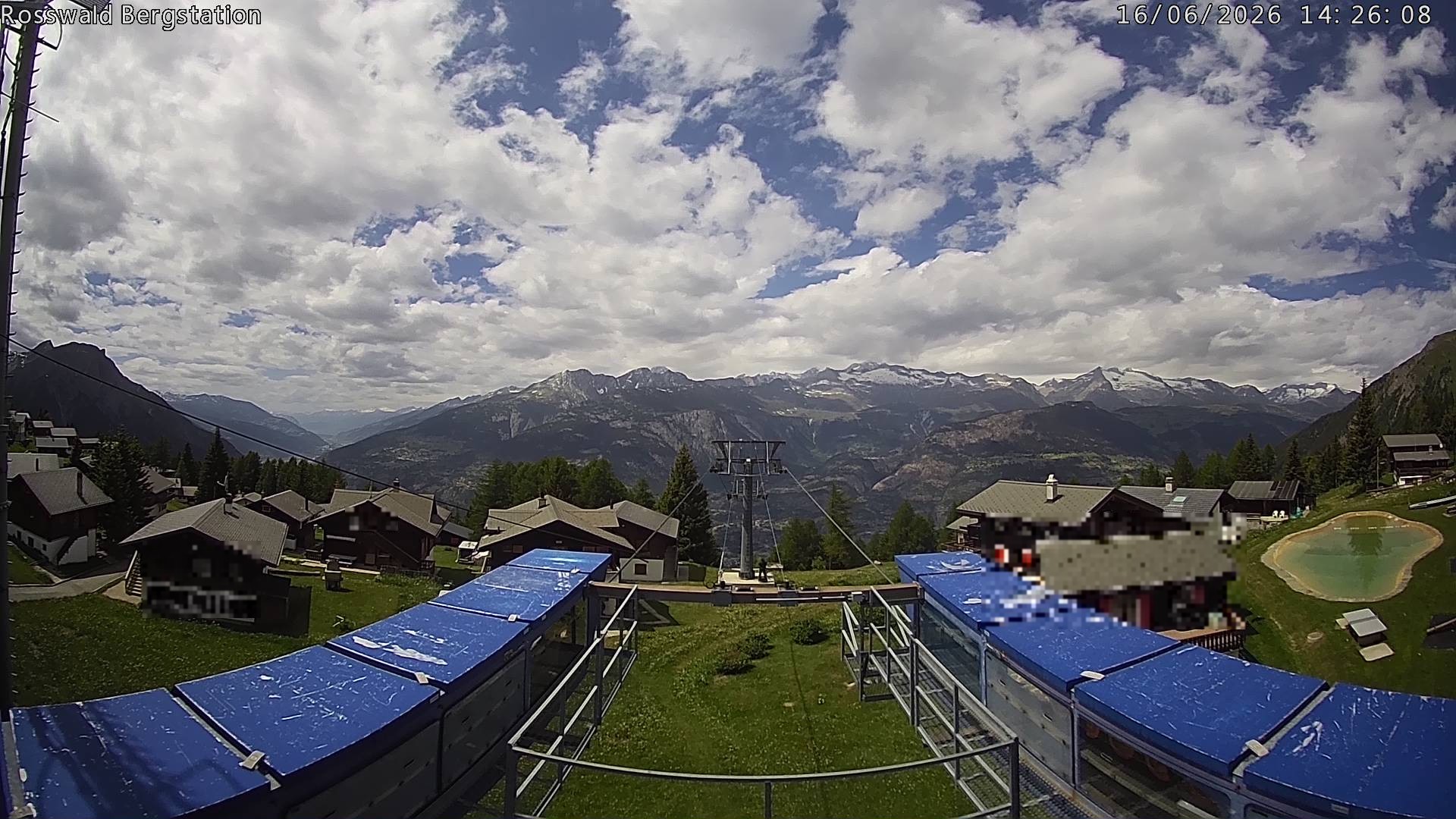 Archiv Foto Webcam Rosswald - Bergstation