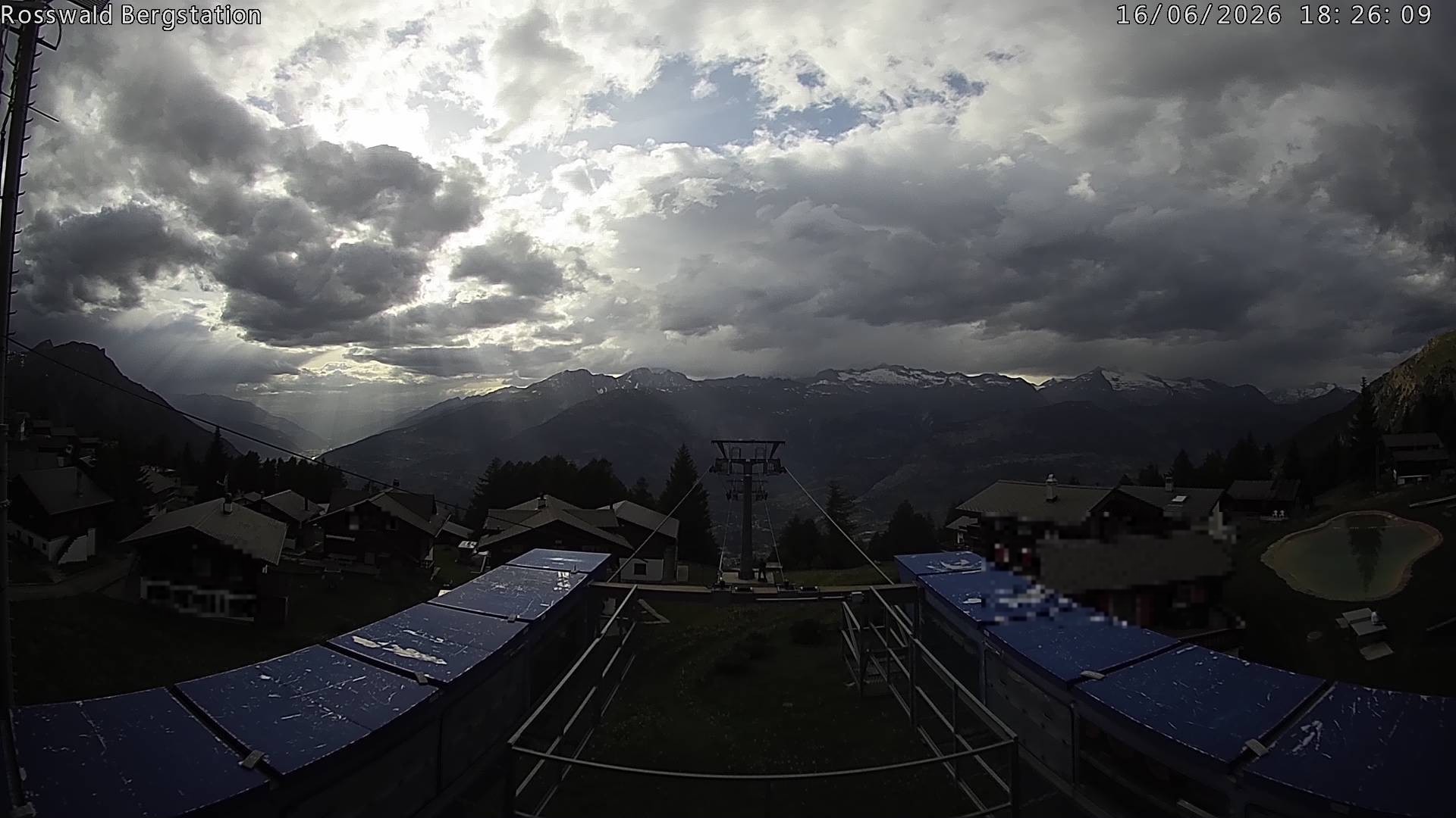 Archiv Foto Webcam Rosswald - Bergstation