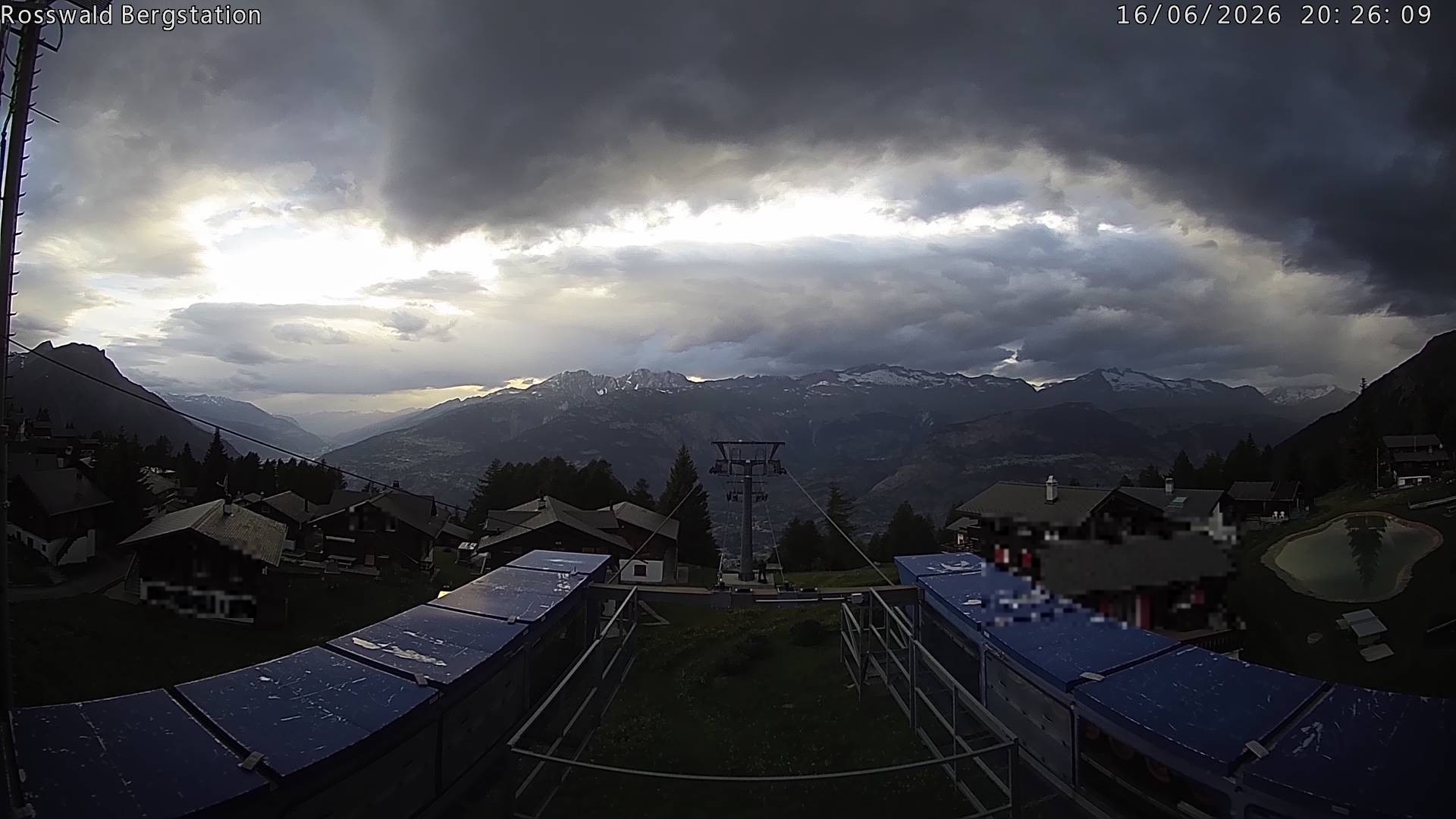 Archiv Foto Webcam Rosswald - Bergstation