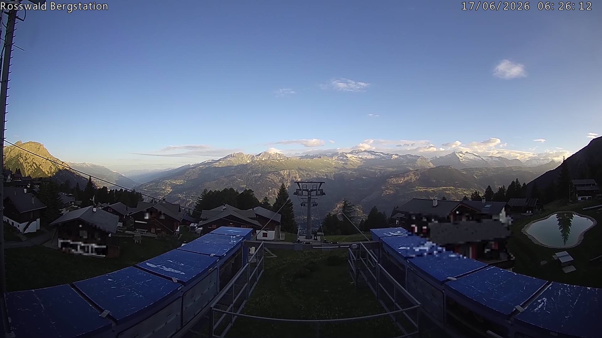 Archiv Foto Webcam Rosswald - Bergstation