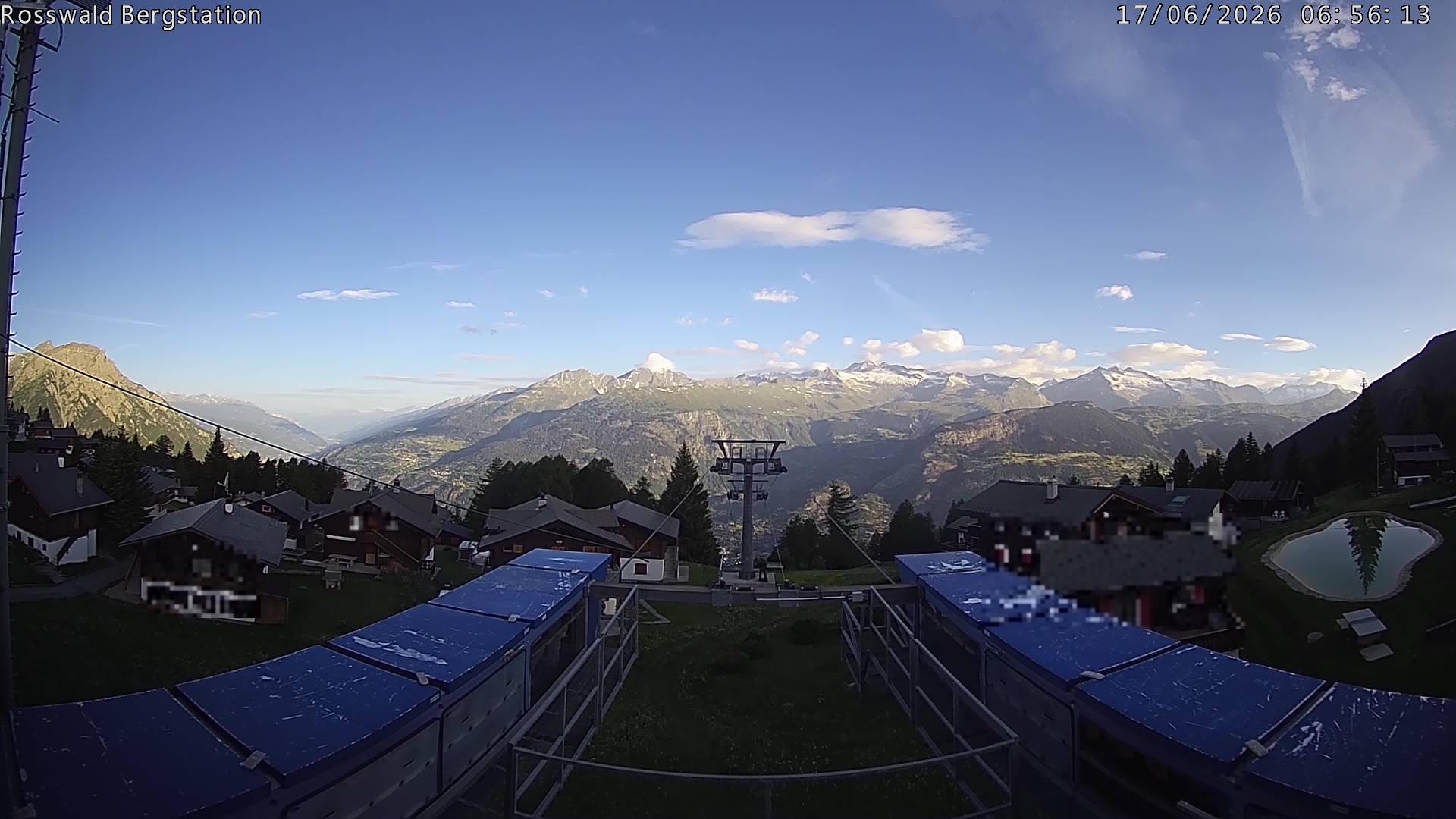 Archiv Foto Webcam Rosswald - Bergstation
