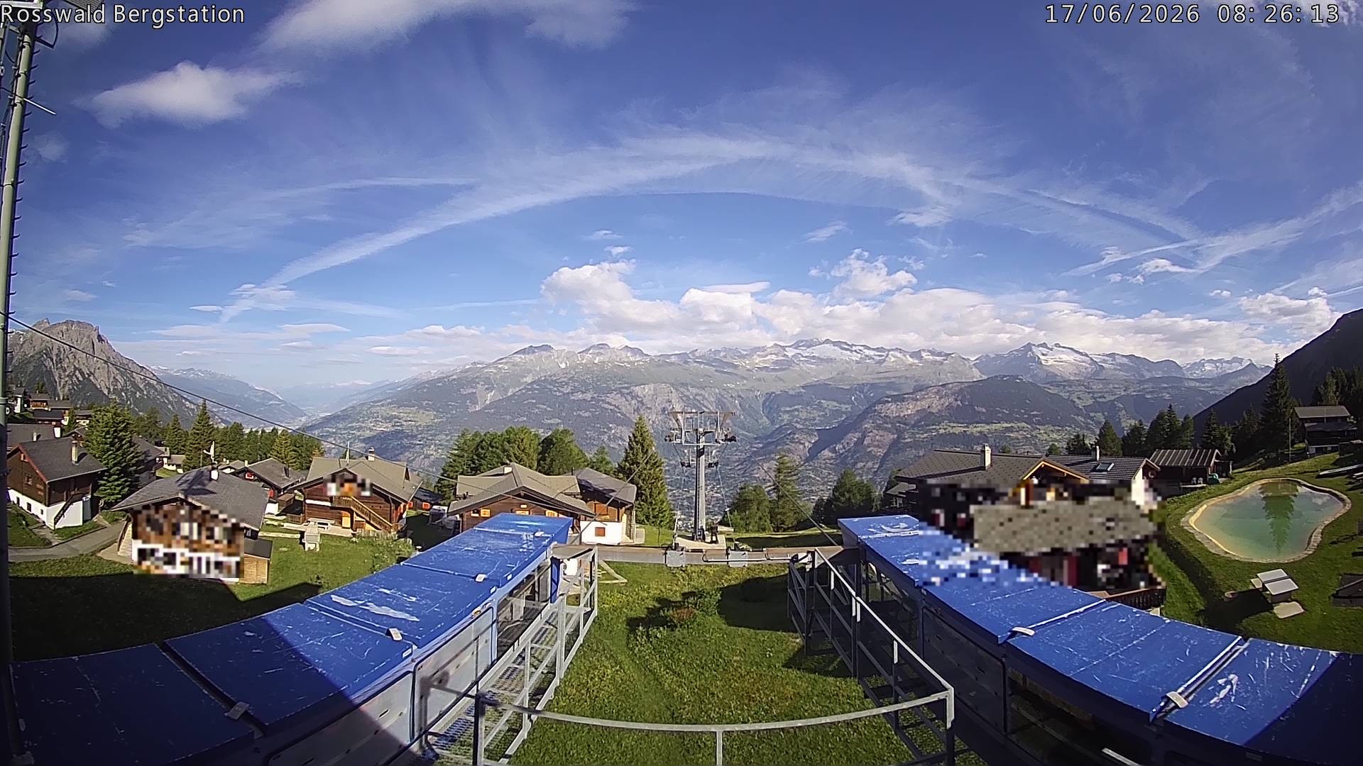 Archiv Foto Webcam Rosswald - Bergstation