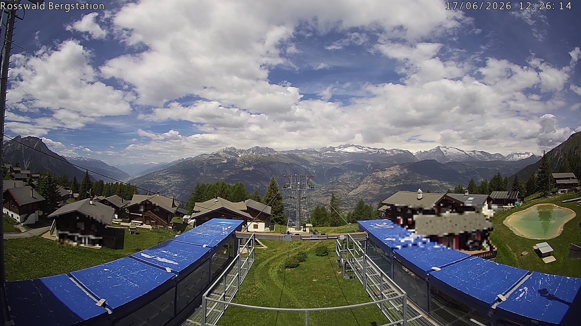 Archiv Foto Webcam Rosswald - Bergstation