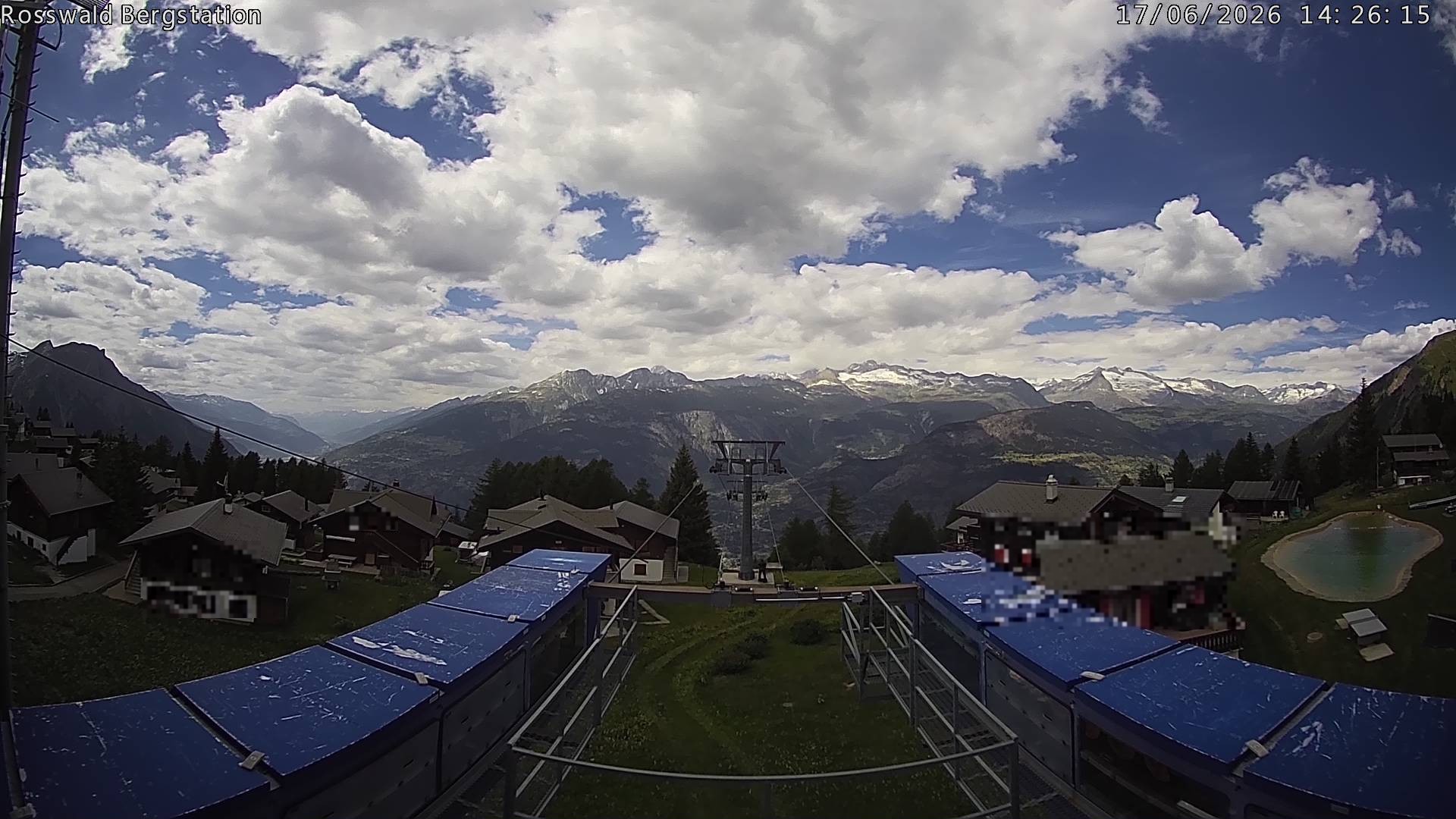 Archiv Foto Webcam Rosswald - Bergstation