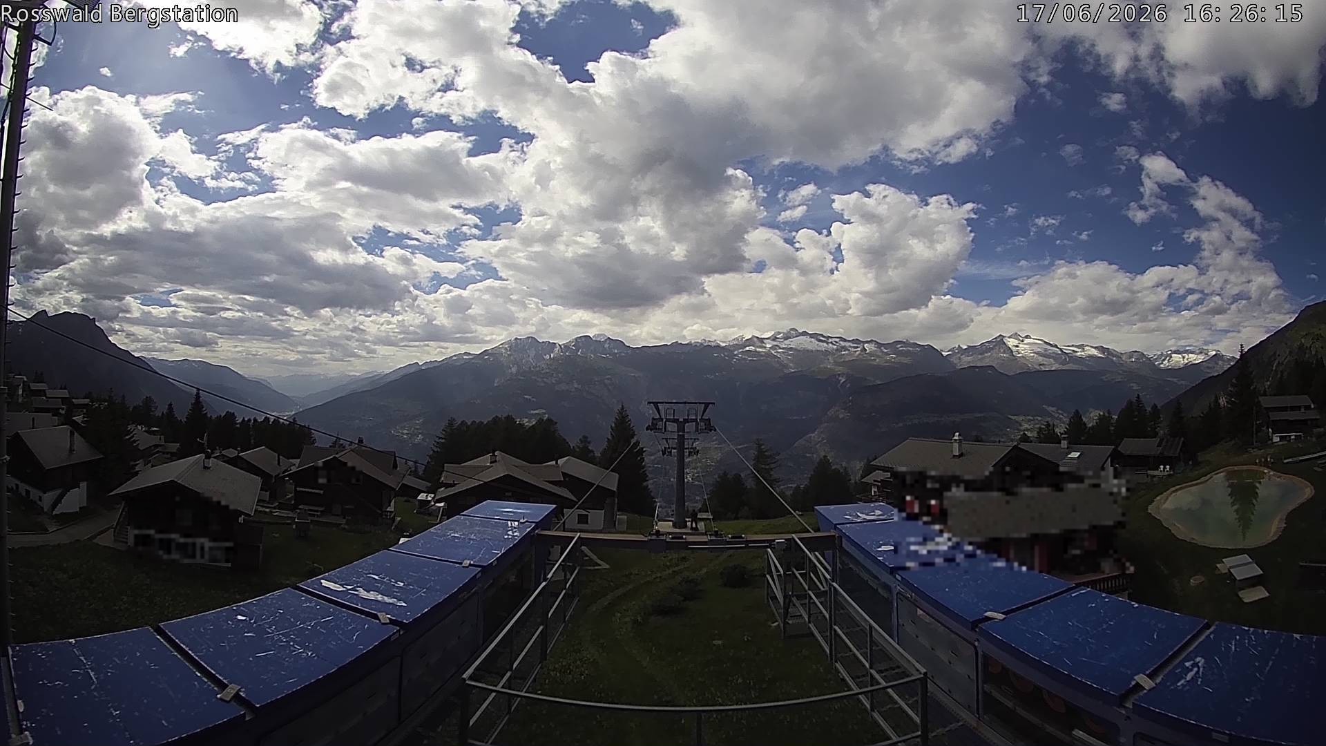 Archiv Foto Webcam Rosswald - Bergstation