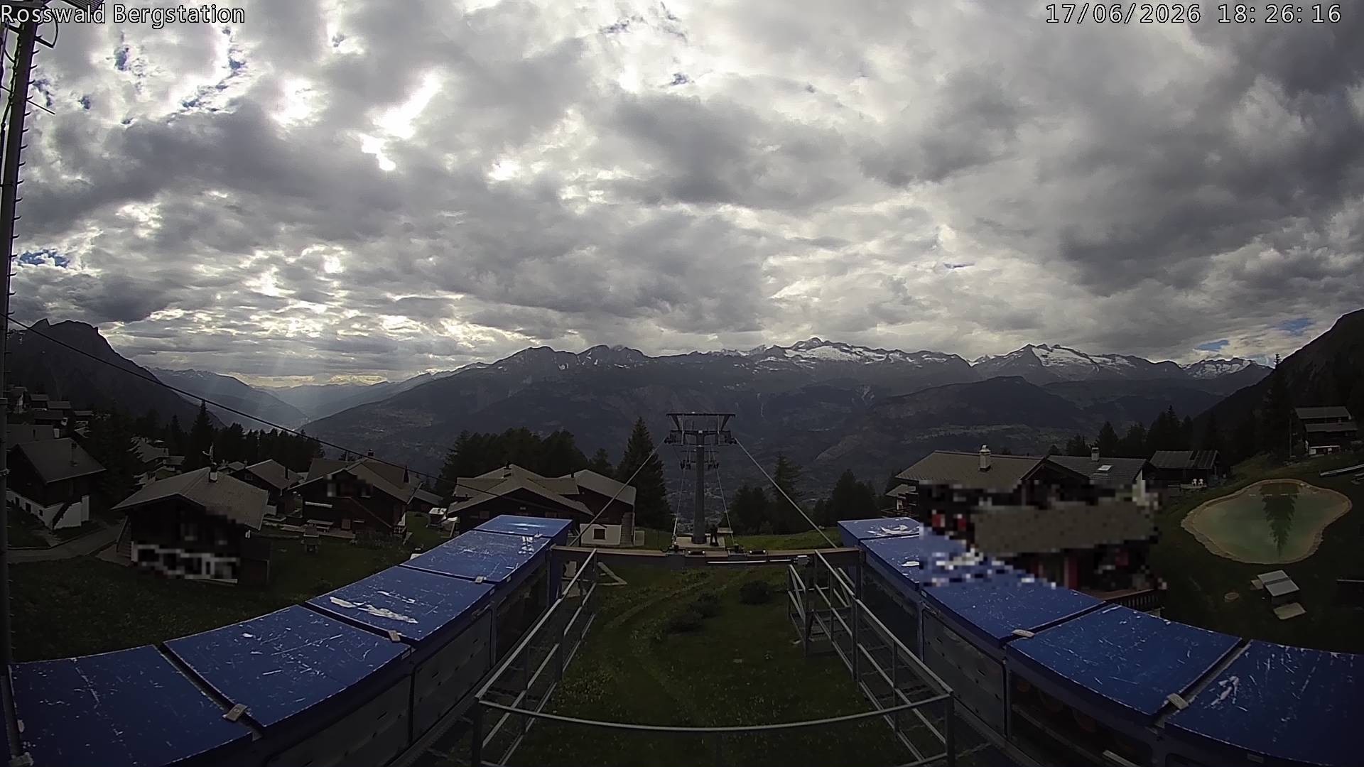Archiv Foto Webcam Rosswald - Bergstation