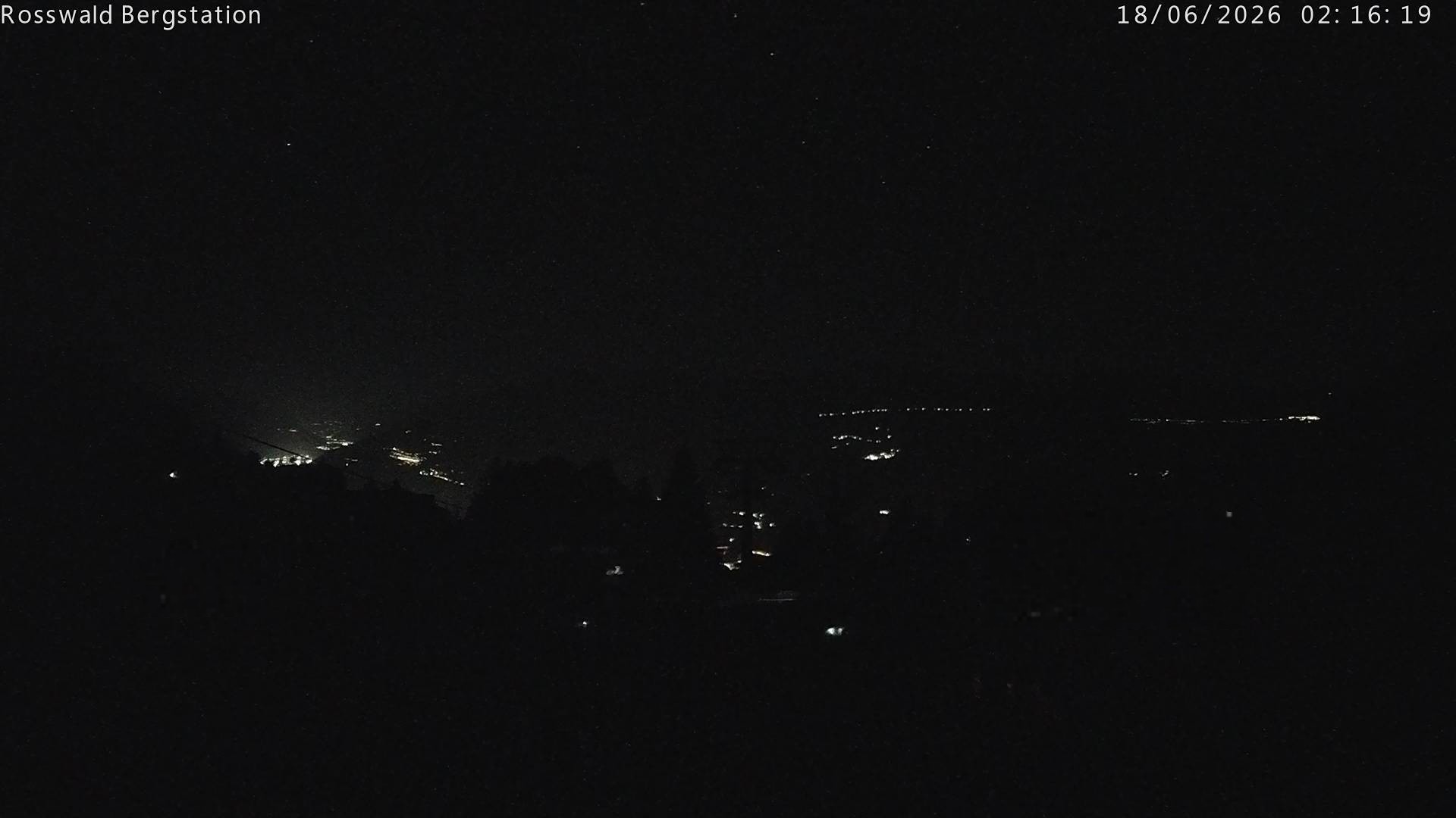 Archiv Foto Webcam Rosswald - Bergstation