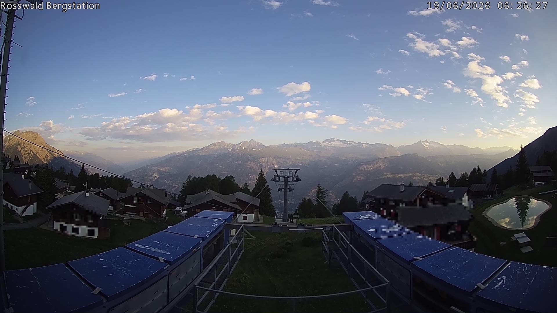 Archiv Foto Webcam Rosswald - Bergstation