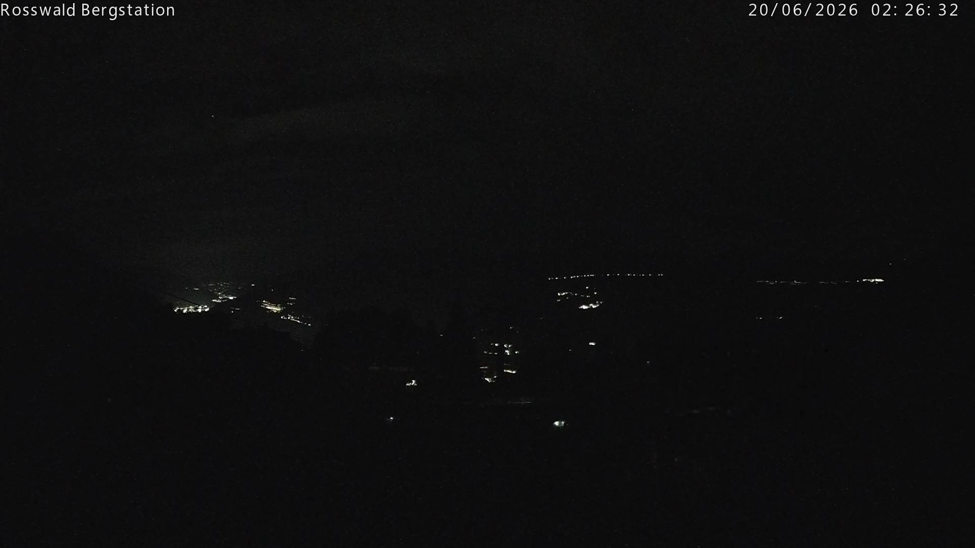 Archiv Foto Webcam Rosswald - Bergstation