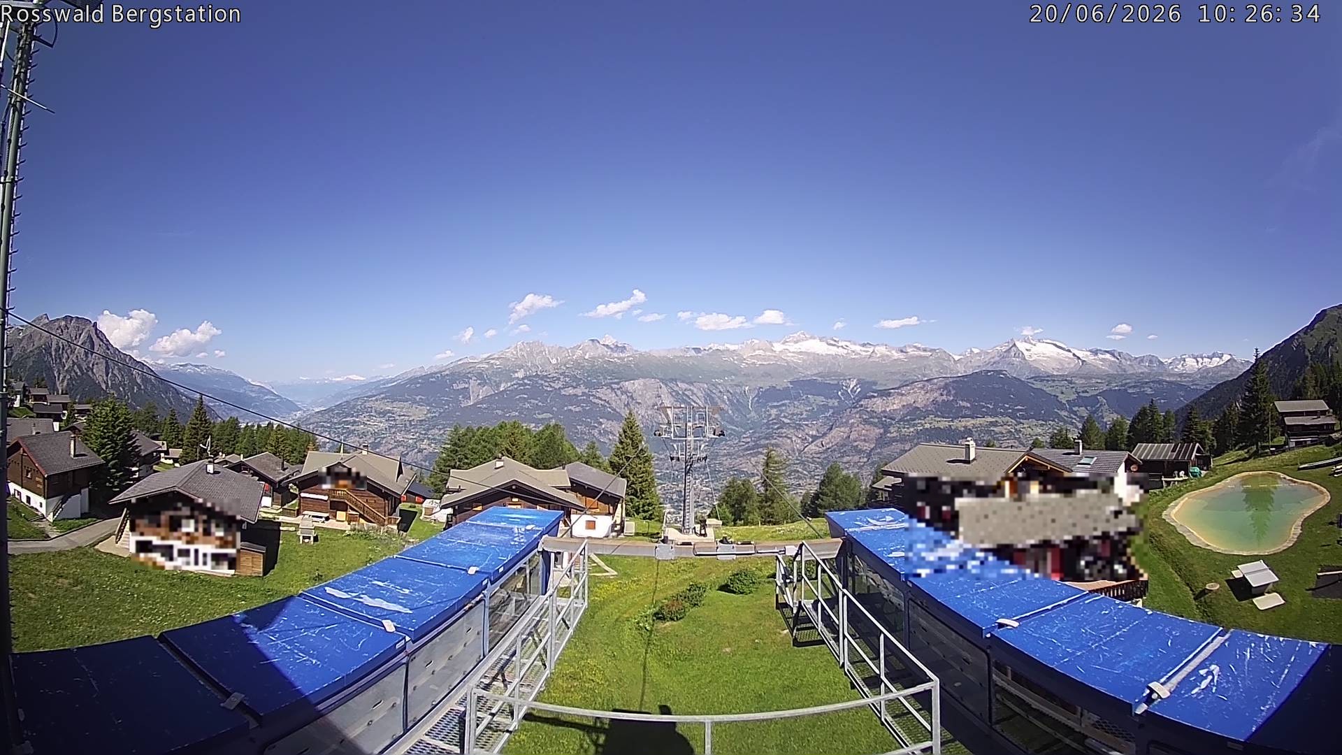 Archiv Foto Webcam Rosswald - Bergstation