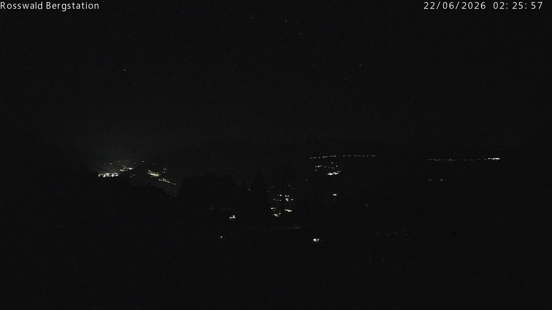 Archiv Foto Webcam Rosswald - Bergstation