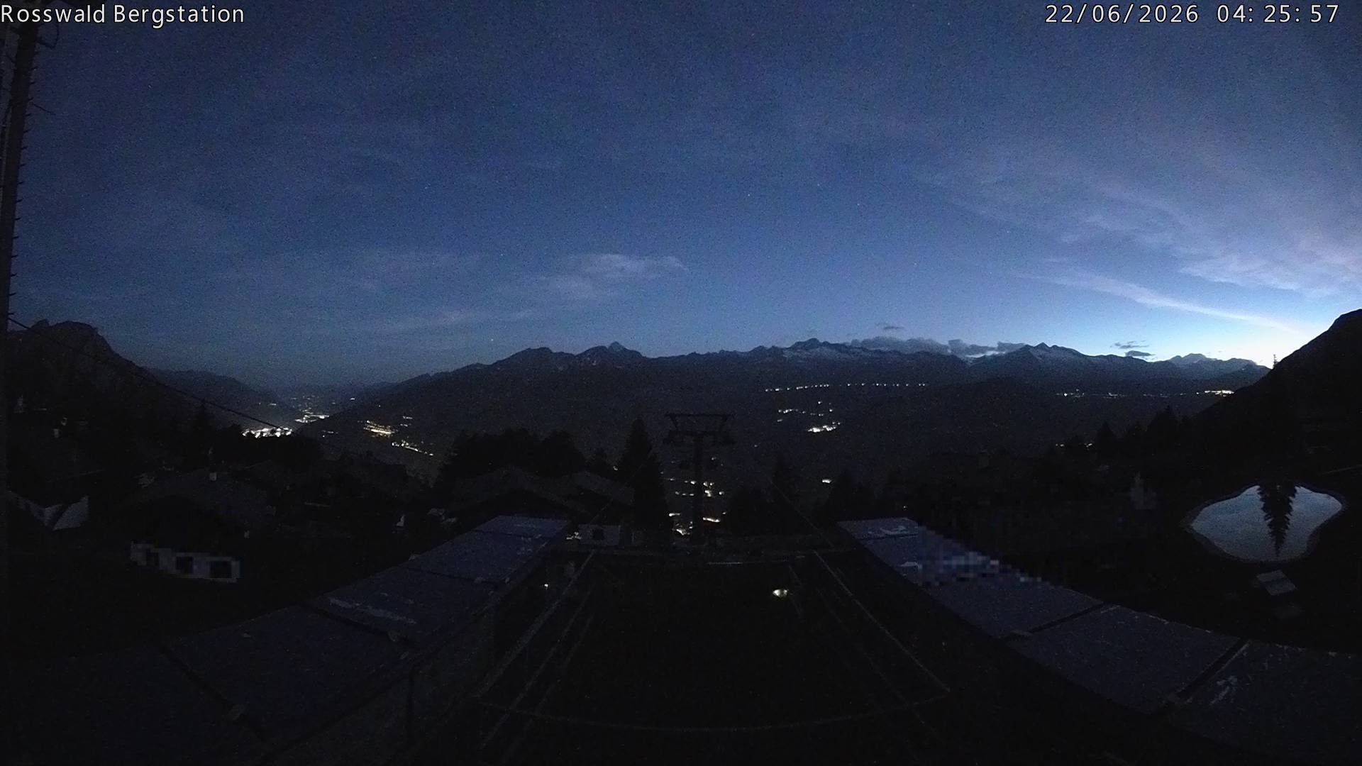 Archiv Foto Webcam Rosswald - Bergstation